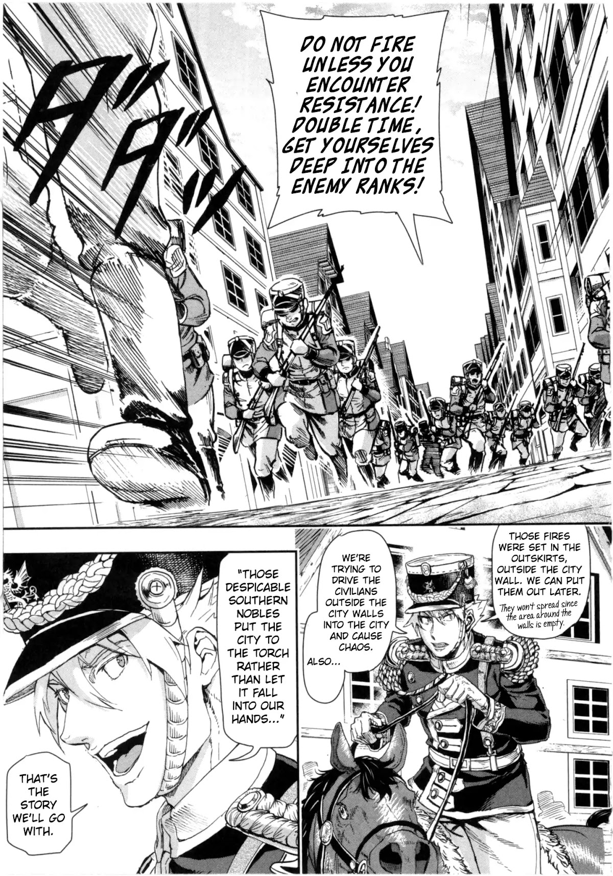 Gunka no Baltzar Chapter 61 page 12 - Chapter 61: The Last Cavalryman