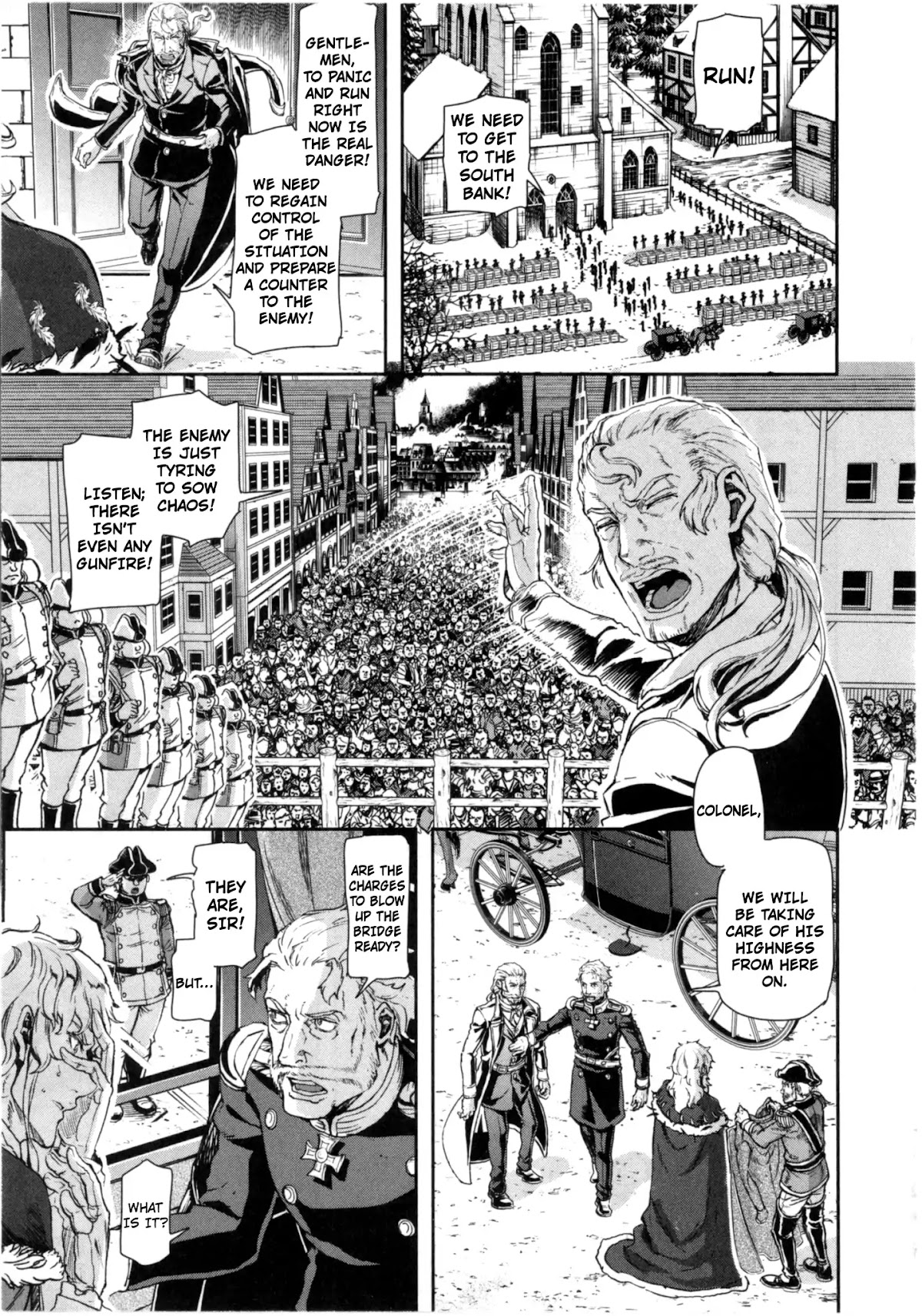 Gunka no Baltzar Chapter 61 page 14 - Chapter 61: The Last Cavalryman