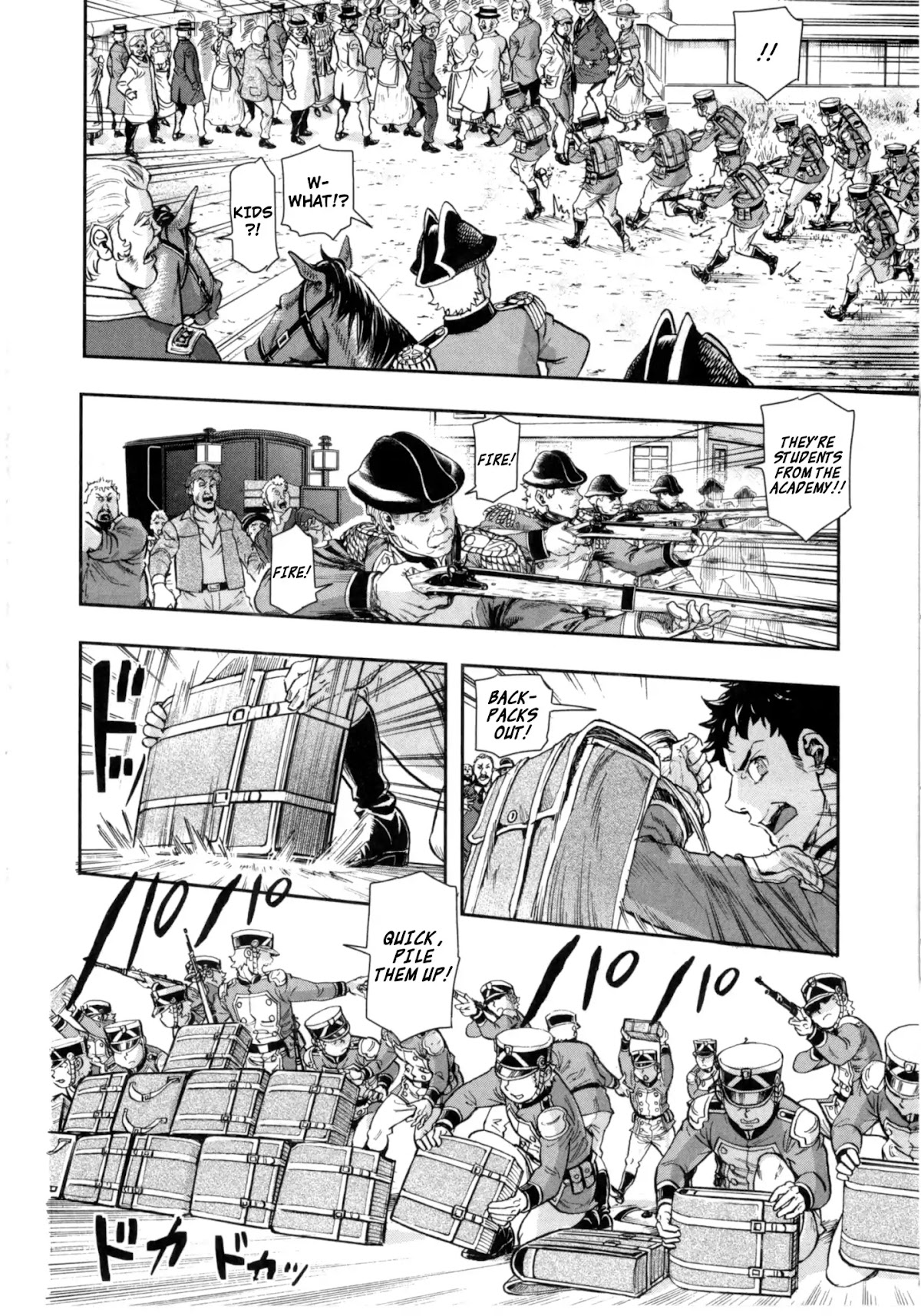 Gunka no Baltzar Chapter 61 page 17 - Chapter 61: The Last Cavalryman