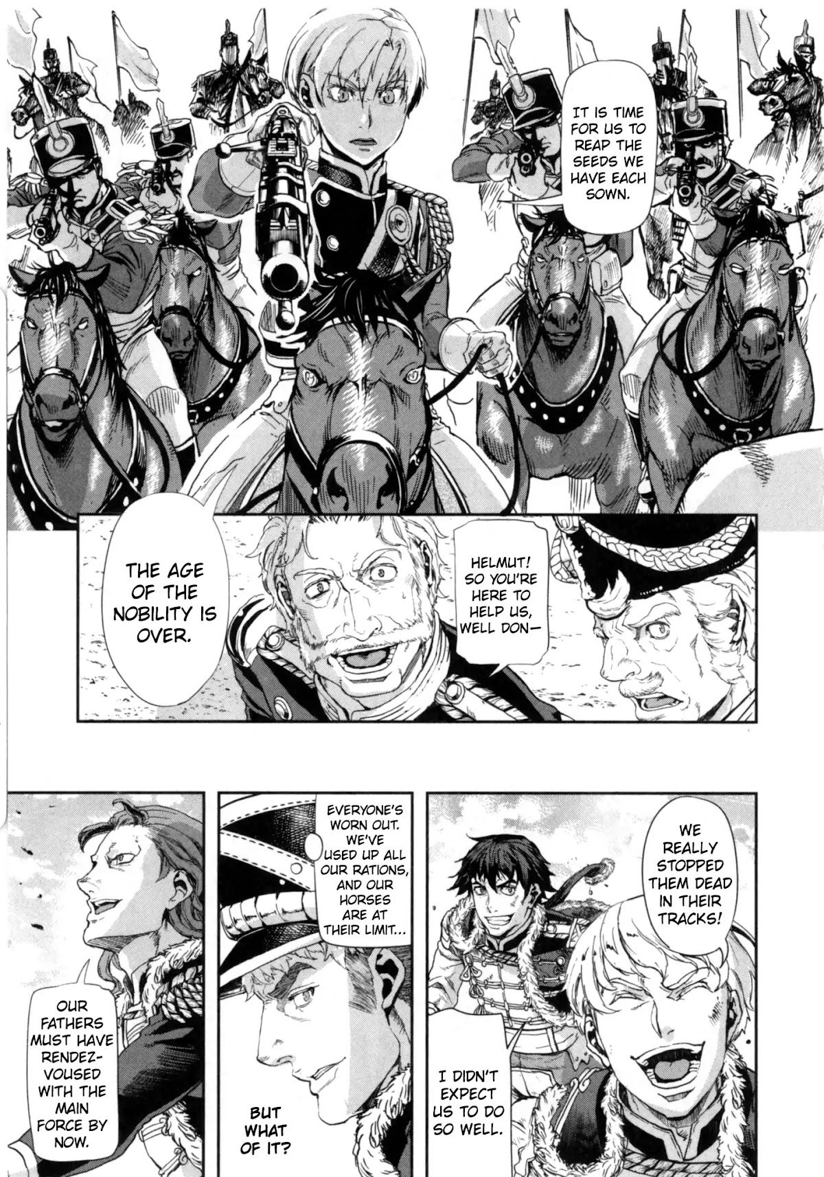 Gunka no Baltzar Chapter 61 page 20 - Chapter 61: The Last Cavalryman
