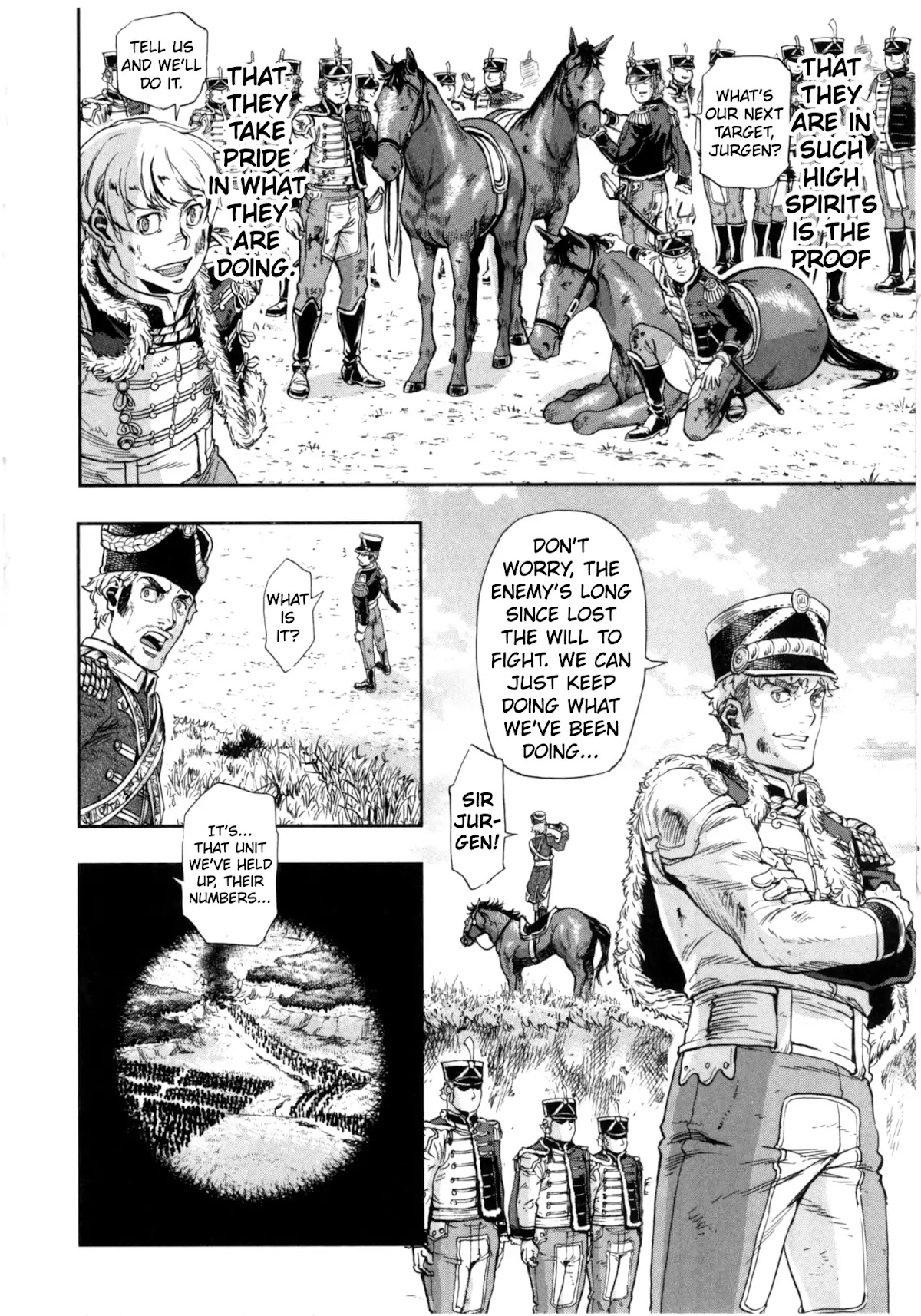 Gunka no Baltzar Chapter 61 page 21 - Chapter 61: The Last Cavalryman