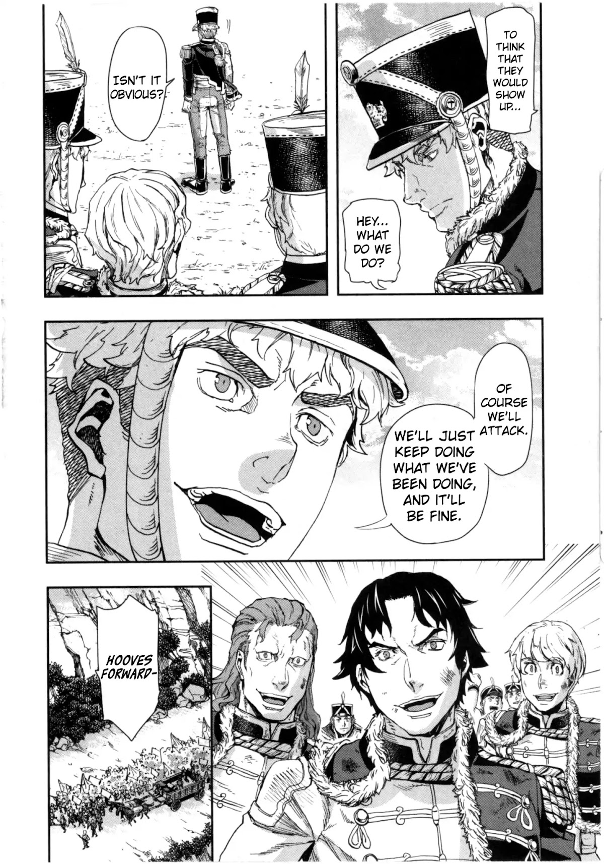 Gunka no Baltzar Chapter 61 page 23 - Chapter 61: The Last Cavalryman