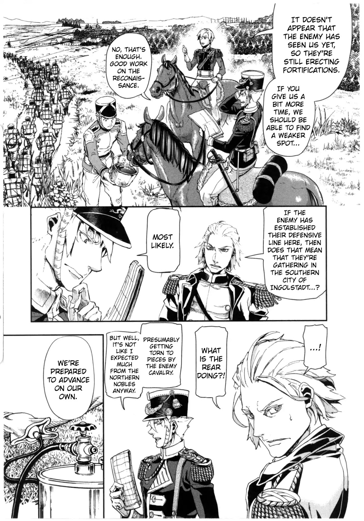 Gunka no Baltzar Chapter 61 page 4 - Chapter 61: The Last Cavalryman