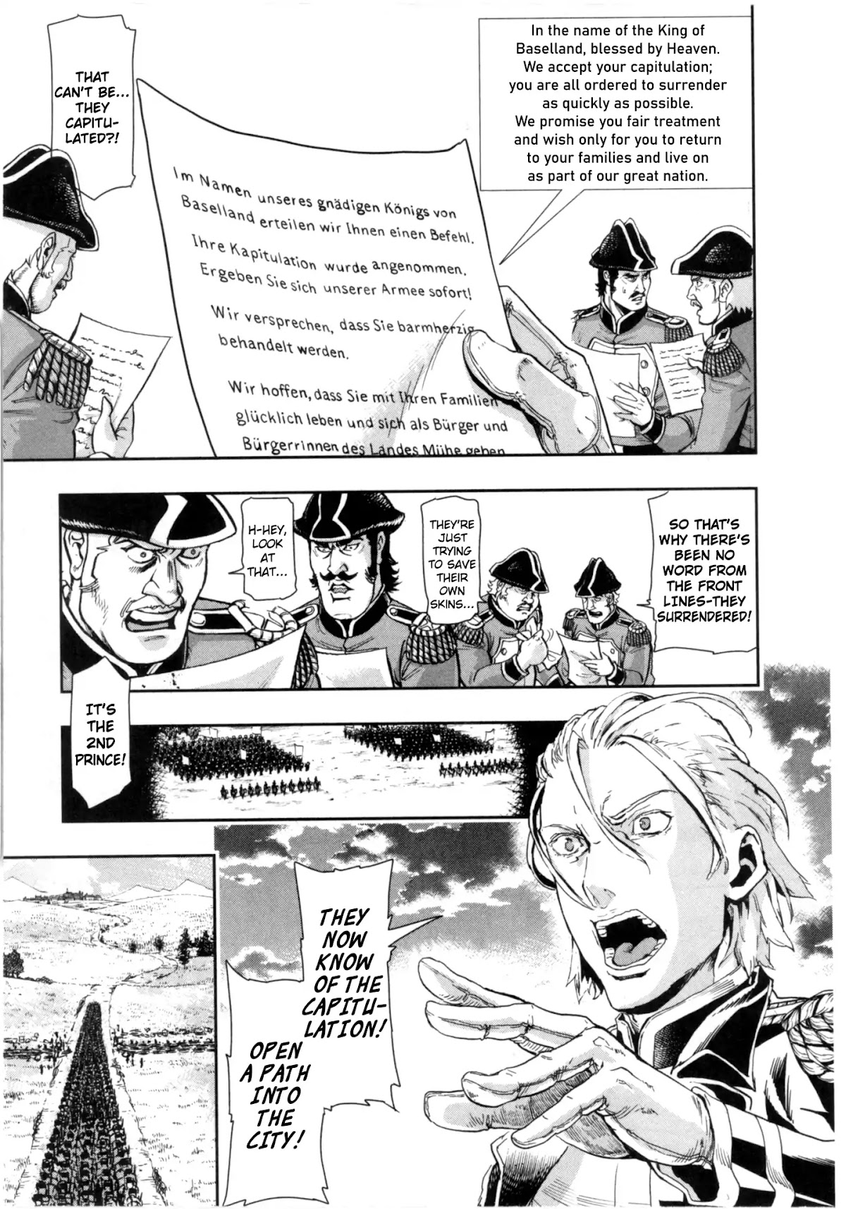 Gunka no Baltzar Chapter 61 page 8 - Chapter 61: The Last Cavalryman