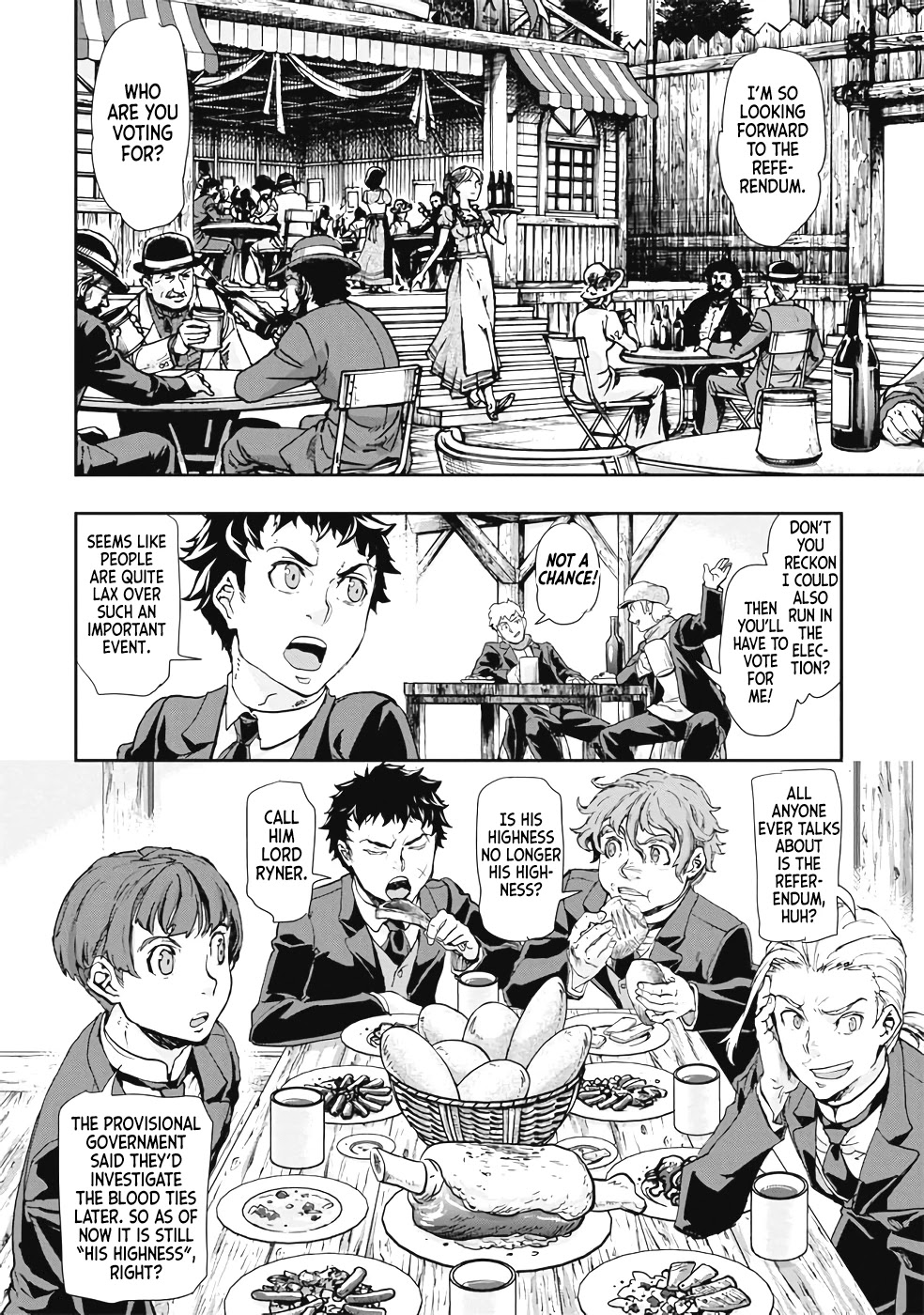 Gunka no Baltzar Chapter 63 page 11 - Chapter 63: First Election