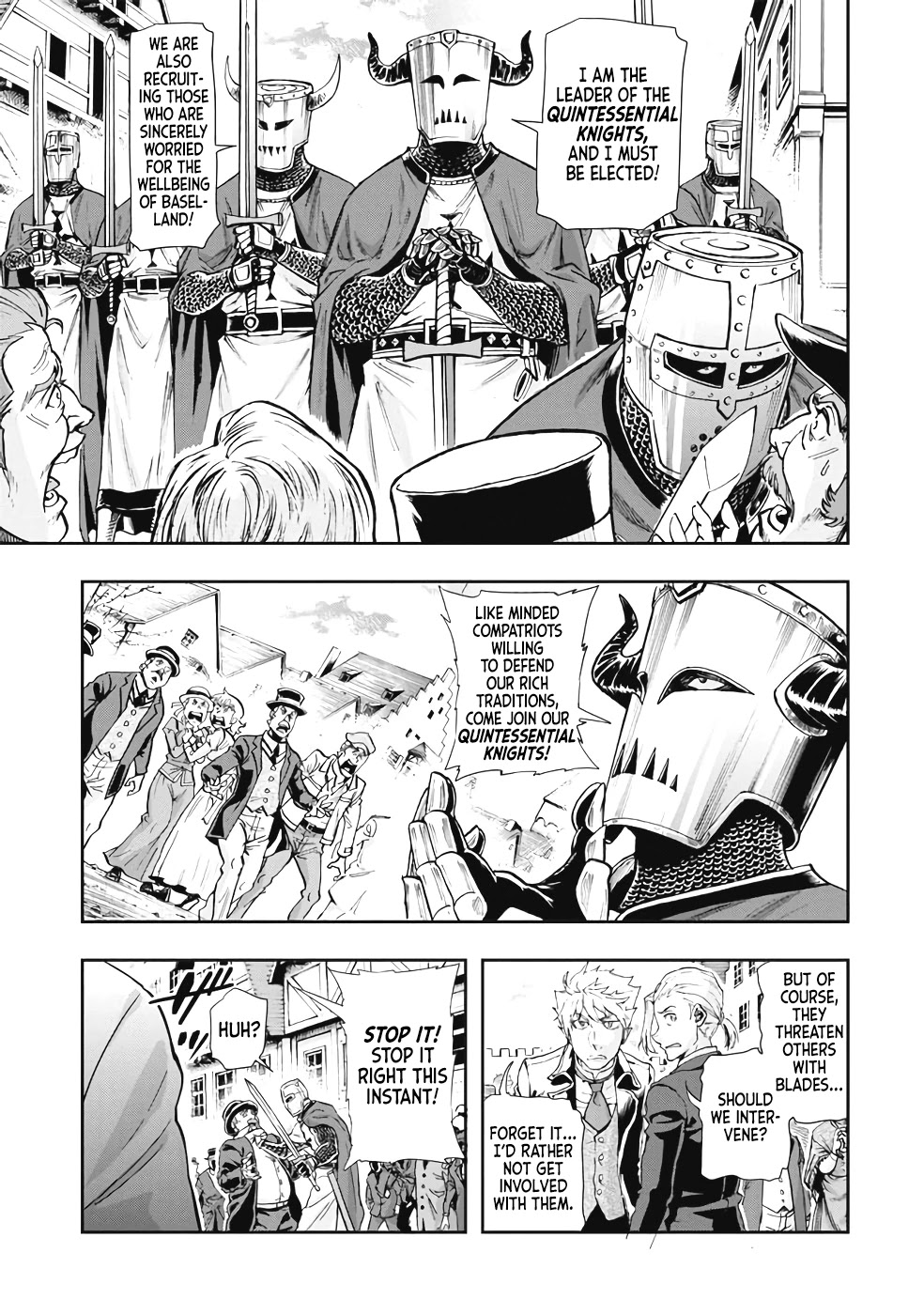 Gunka no Baltzar Chapter 63 page 14 - Chapter 63: First Election