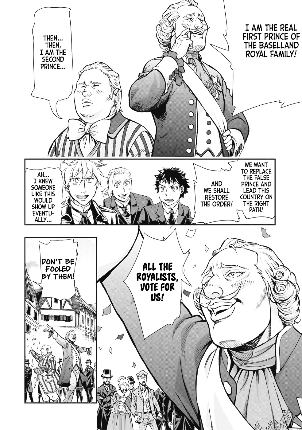 Gunka no Baltzar Chapter 63 page 15 - Chapter 63: First Election