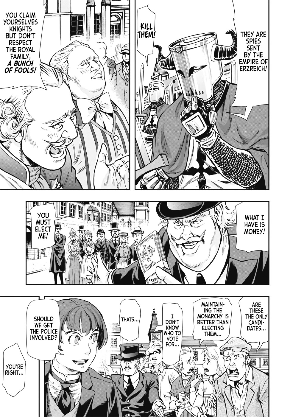 Gunka no Baltzar Chapter 63 page 16 - Chapter 63: First Election