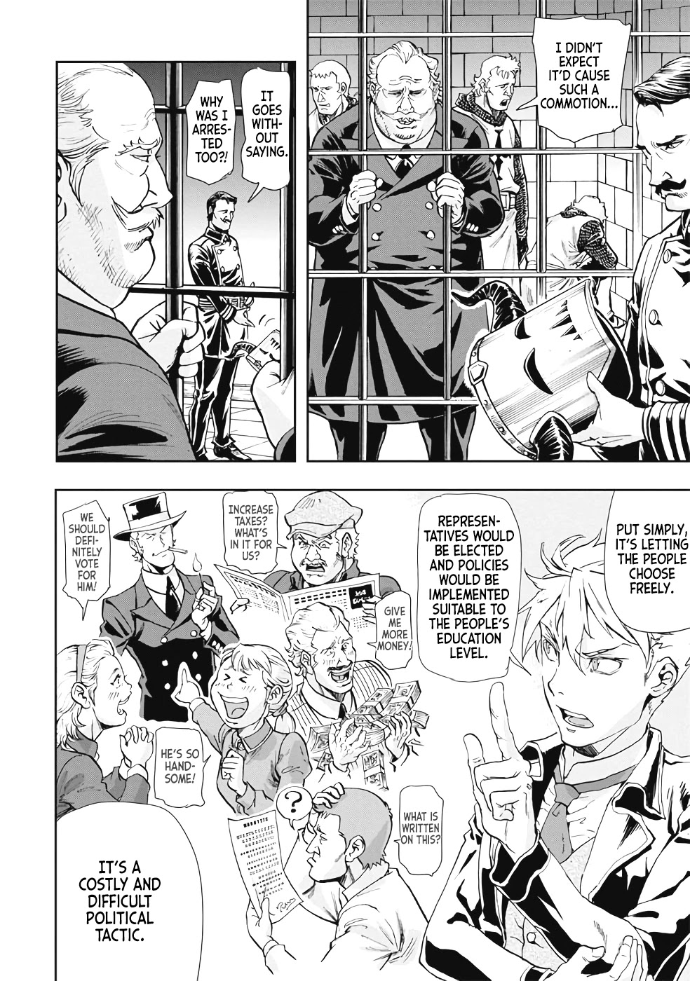Gunka no Baltzar Chapter 63 page 17 - Chapter 63: First Election