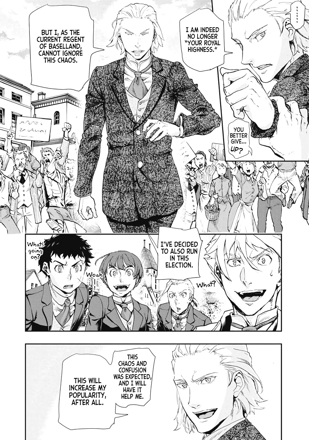 Gunka no Baltzar Chapter 63 page 19 - Chapter 63: First Election