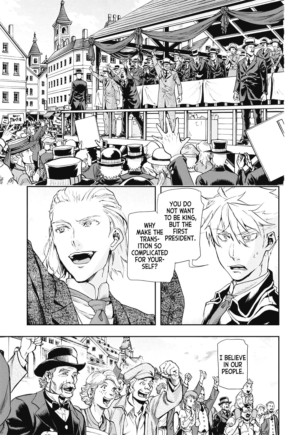 Gunka no Baltzar Chapter 63 page 20 - Chapter 63: First Election