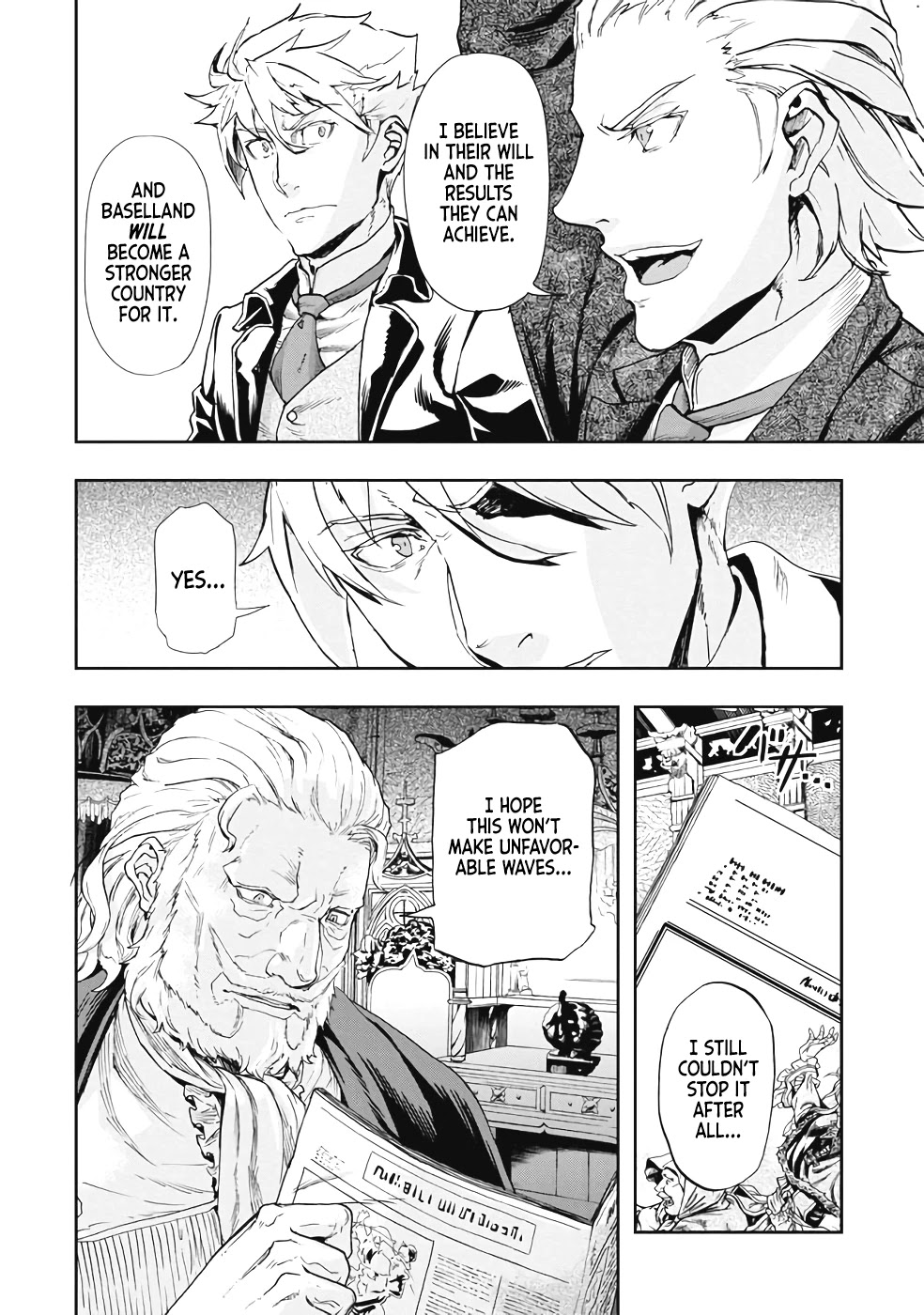 Gunka no Baltzar Chapter 63 page 21 - Chapter 63: First Election