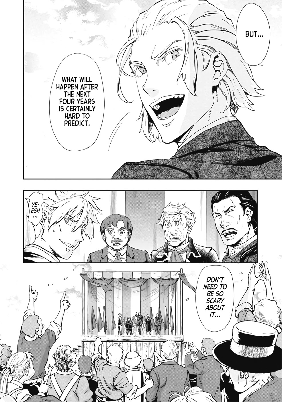 Gunka no Baltzar Chapter 63 page 25 - Chapter 63: First Election