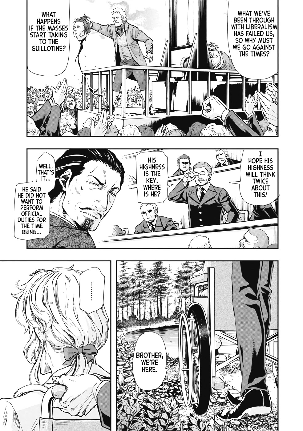 Gunka no Baltzar Chapter 63 page 6 - Chapter 63: First Election