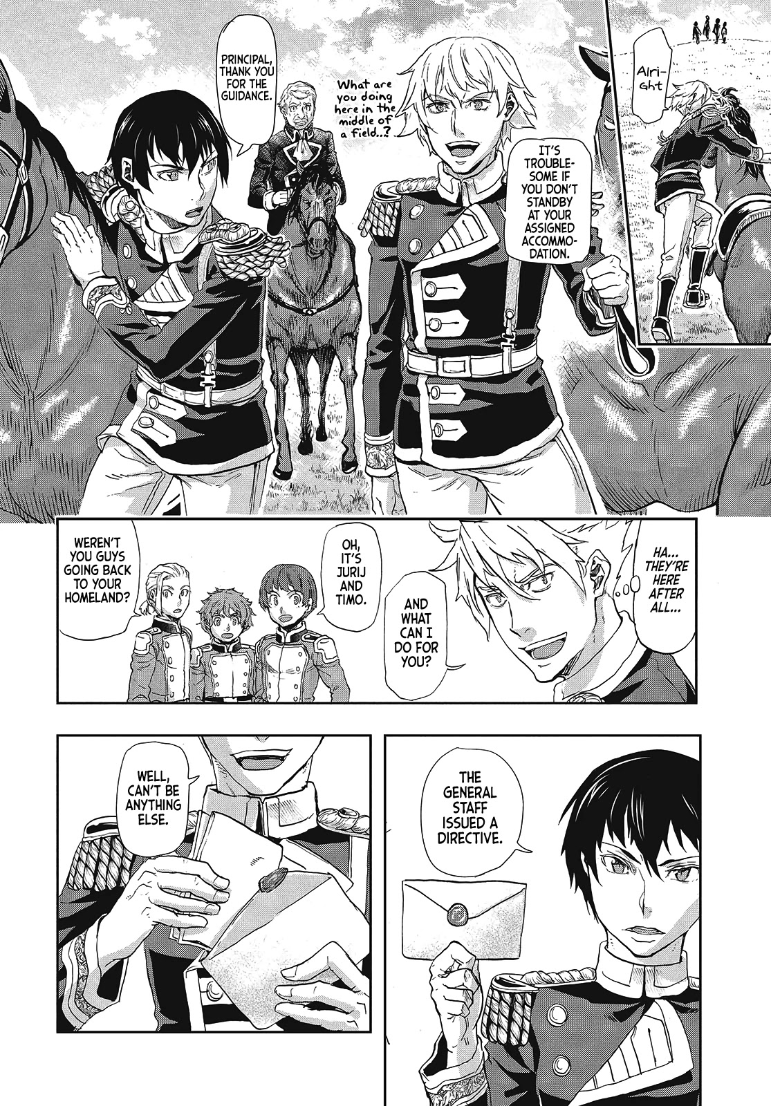 Gunka no Baltzar Chapter 64 page 12 - Chapter 64: The Road to Rebuilding