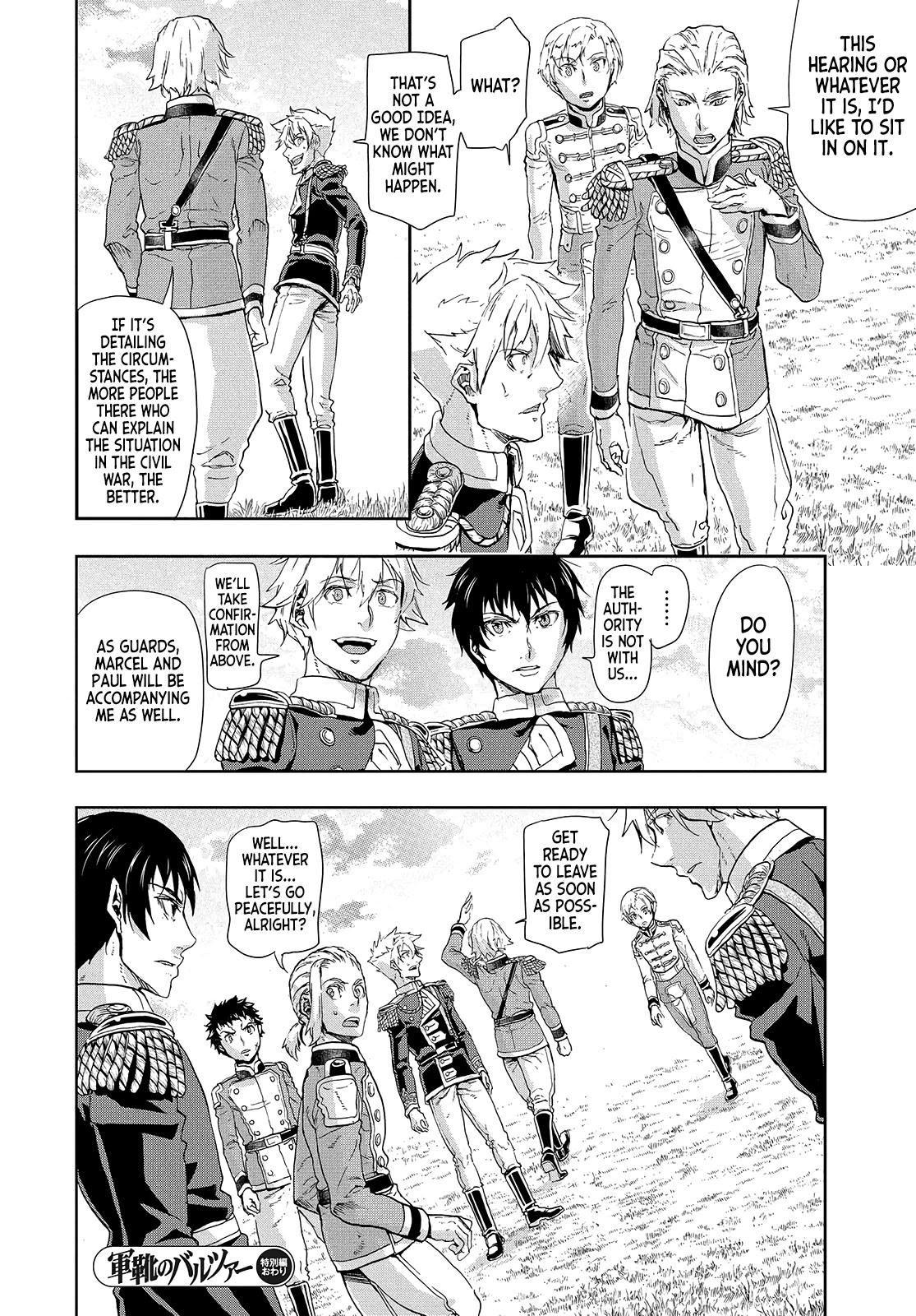 Gunka no Baltzar Chapter 64 page 14 - Chapter 64: The Road to Rebuilding