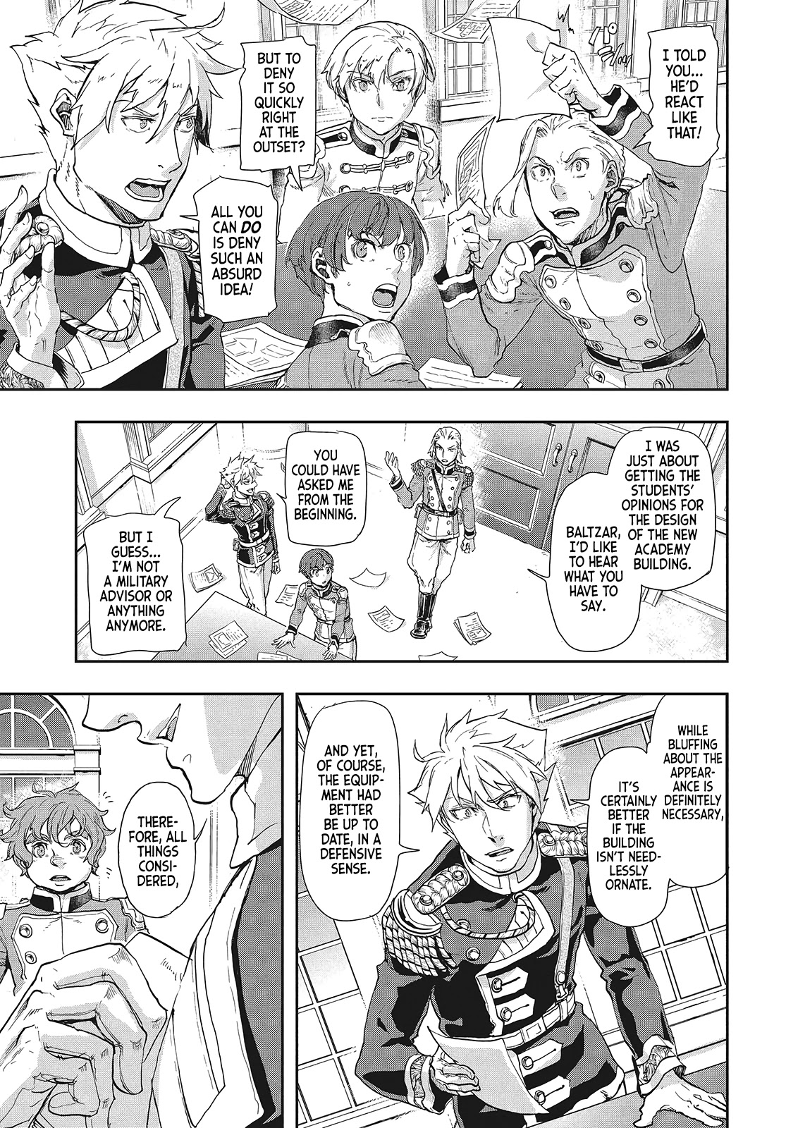Gunka no Baltzar Chapter 64 page 3 - Chapter 64: The Road to Rebuilding