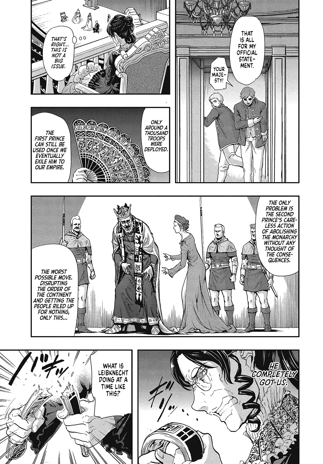 Gunka no Baltzar Chapter 65 page 11 - Chapter 65: Settling the past