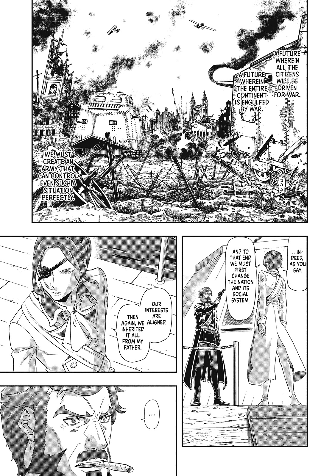 Gunka no Baltzar Chapter 65 page 17 - Chapter 65: Settling the past