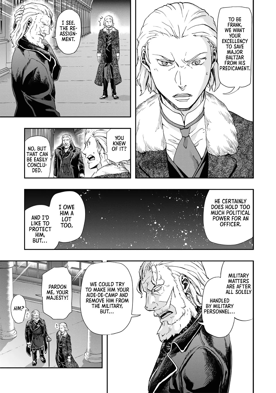 Gunka no Baltzar Chapter 66 page 19 - Chapter 66: Purge and Control