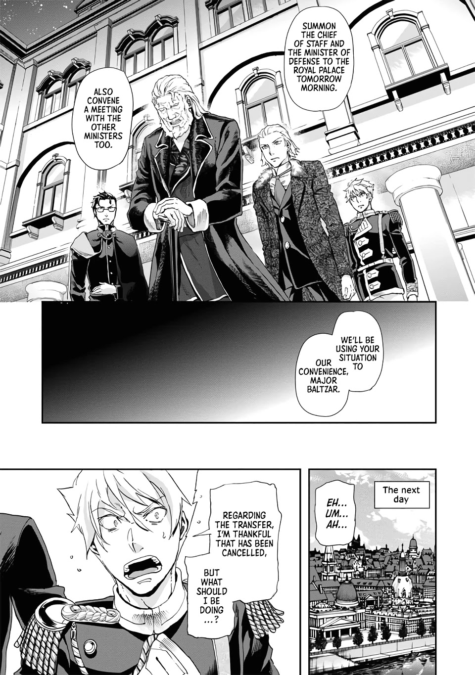 Gunka no Baltzar Chapter 66 page 21 - Chapter 66: Purge and Control
