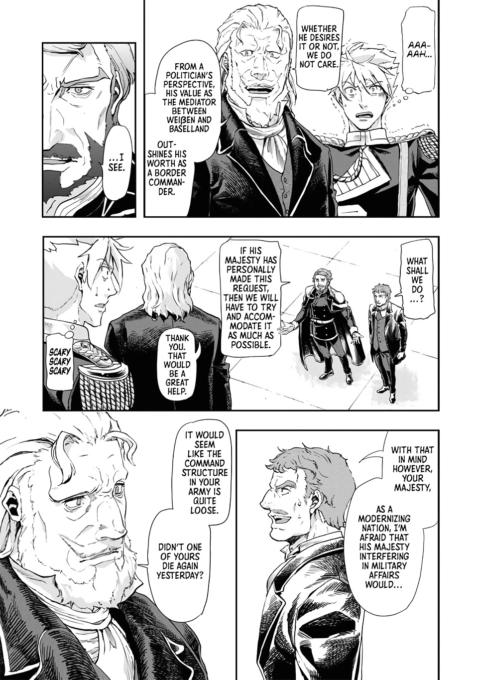 Gunka no Baltzar Chapter 66 page 23 - Chapter 66: Purge and Control
