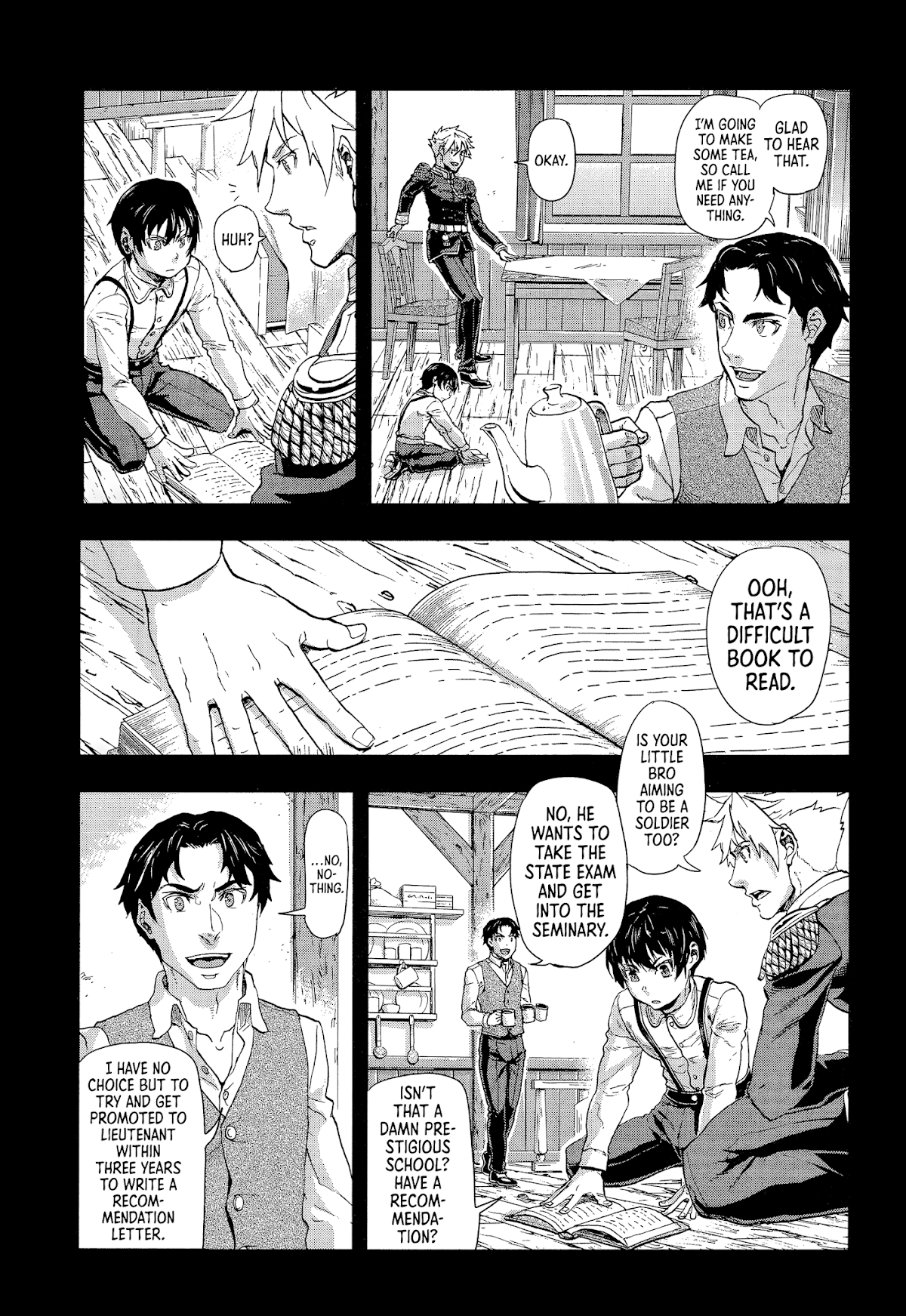 Gunka no Baltzar Chapter 67 page 4 - Chapter 67: Influence