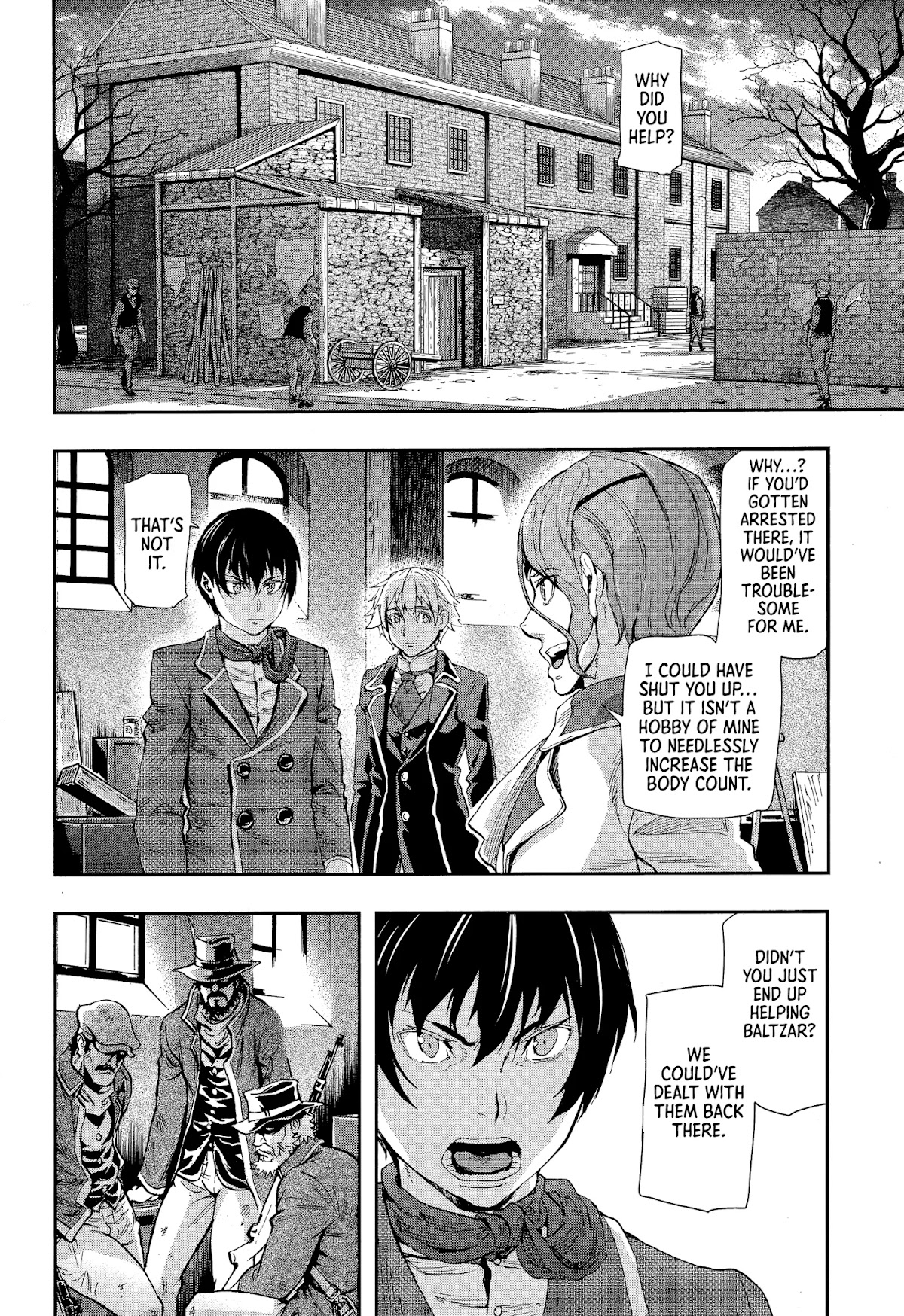 Gunka no Baltzar Chapter 68 page 13 - Chapter 68: The end of grace