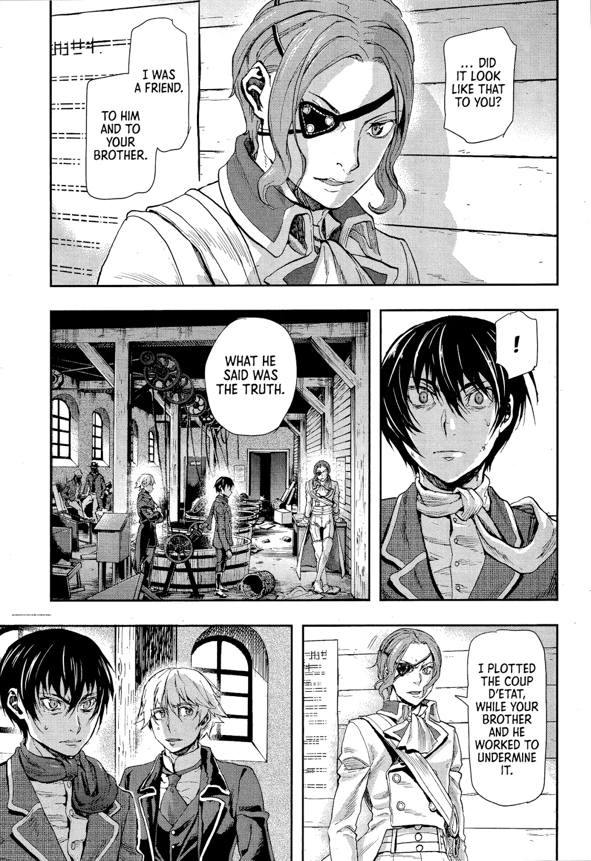 Gunka no Baltzar Chapter 68 page 14 - Chapter 68: The end of grace