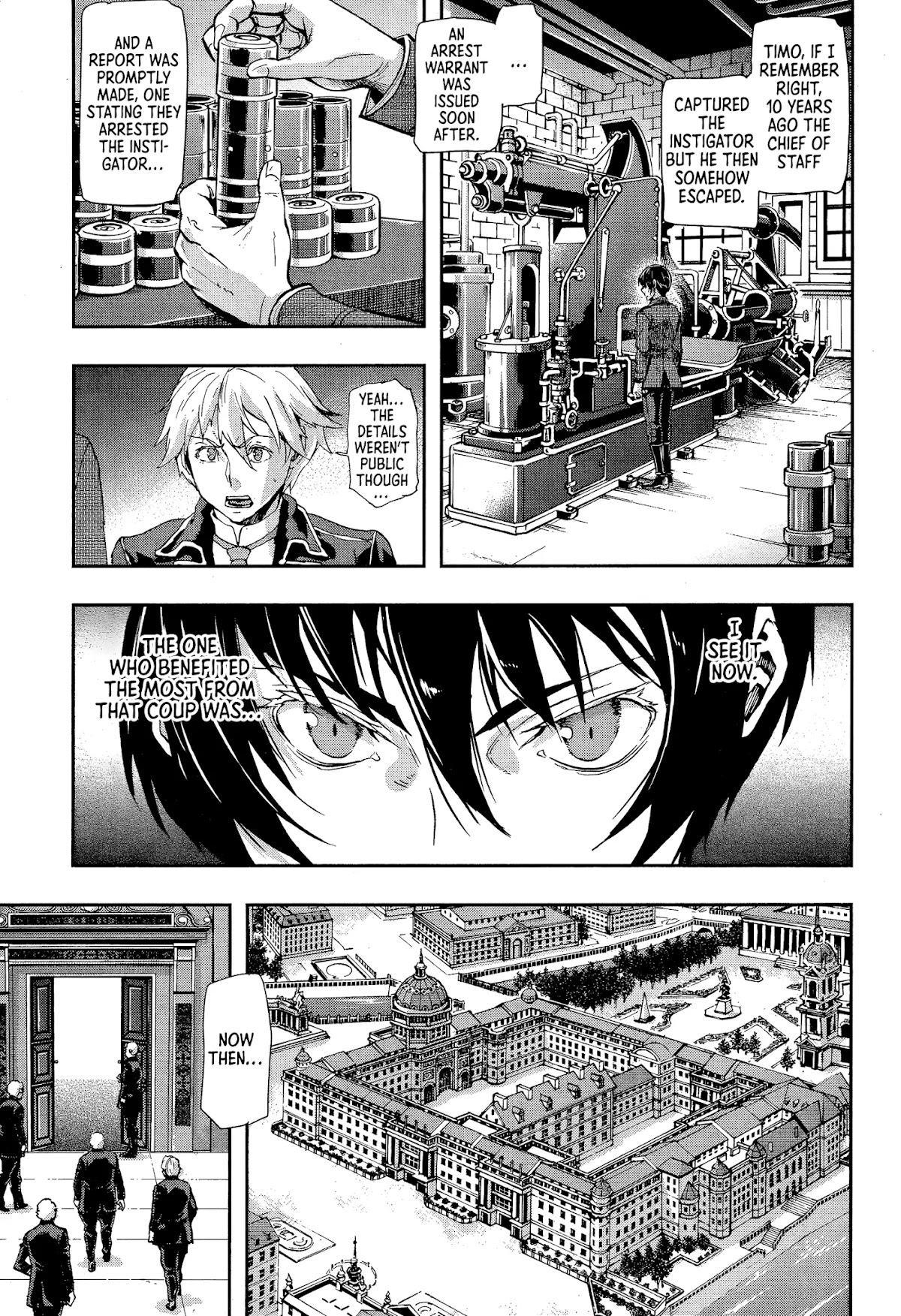 Gunka no Baltzar Chapter 68 page 16 - Chapter 68: The end of grace