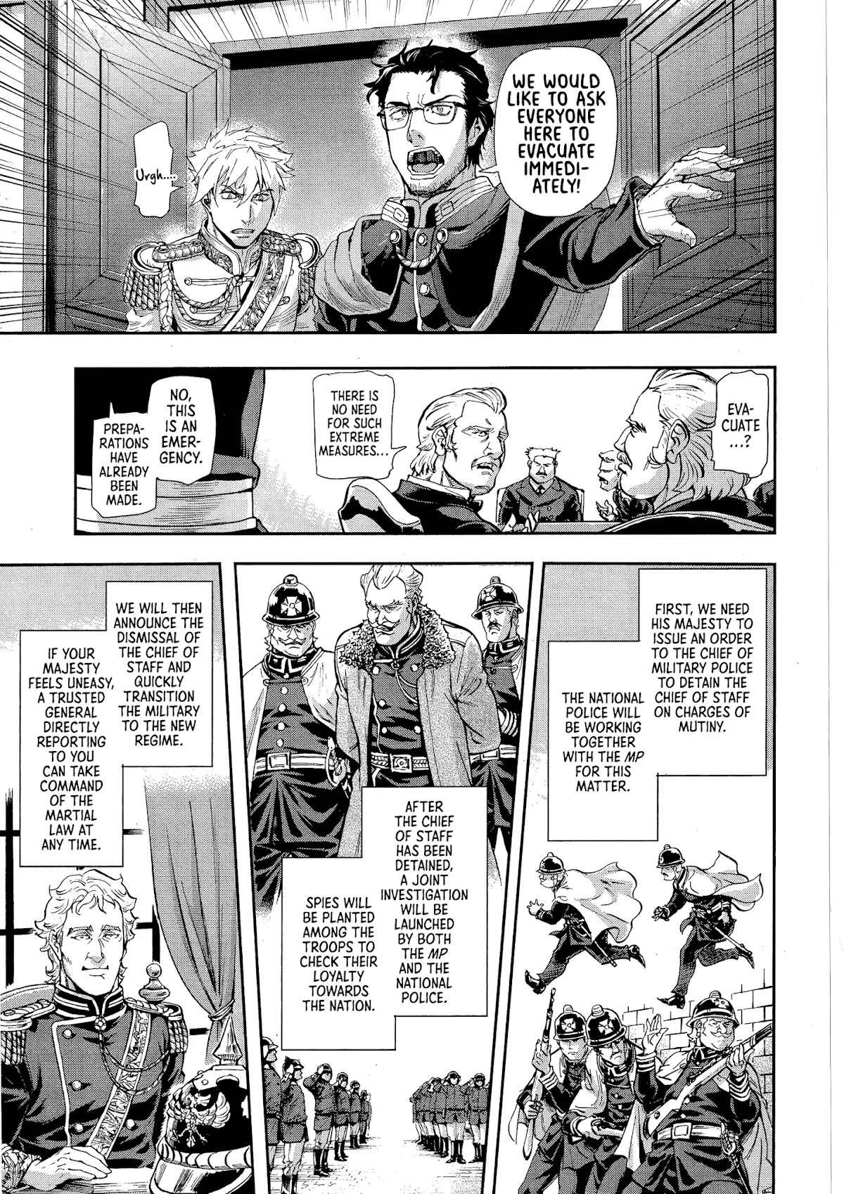 Gunka no Baltzar Chapter 68 page 18 - Chapter 68: The end of grace