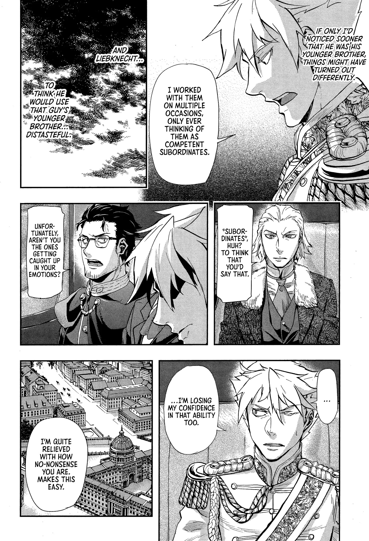 Gunka no Baltzar Chapter 68 page 21 - Chapter 68: The end of grace