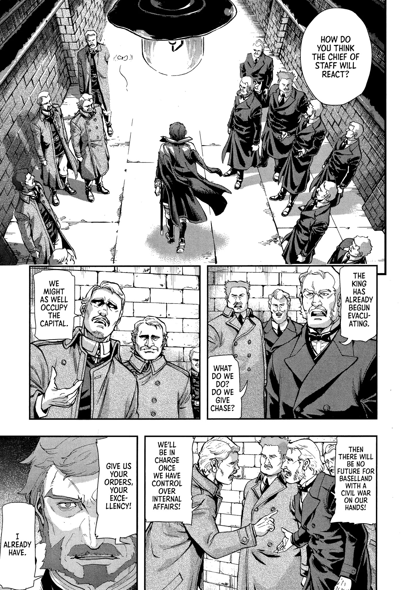 Gunka no Baltzar Chapter 68 page 22 - Chapter 68: The end of grace