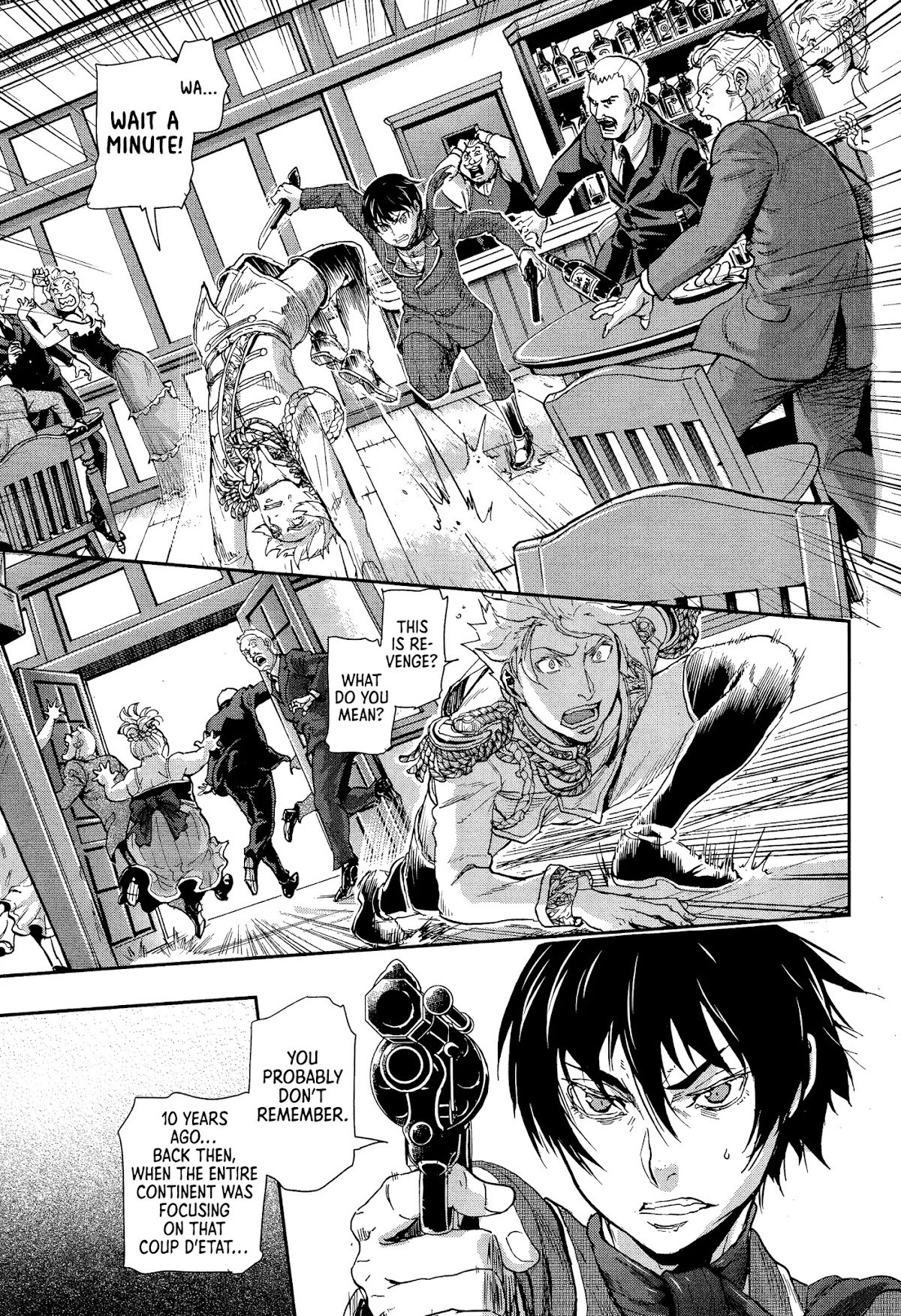 Gunka no Baltzar Chapter 68 page 4 - Chapter 68: The end of grace