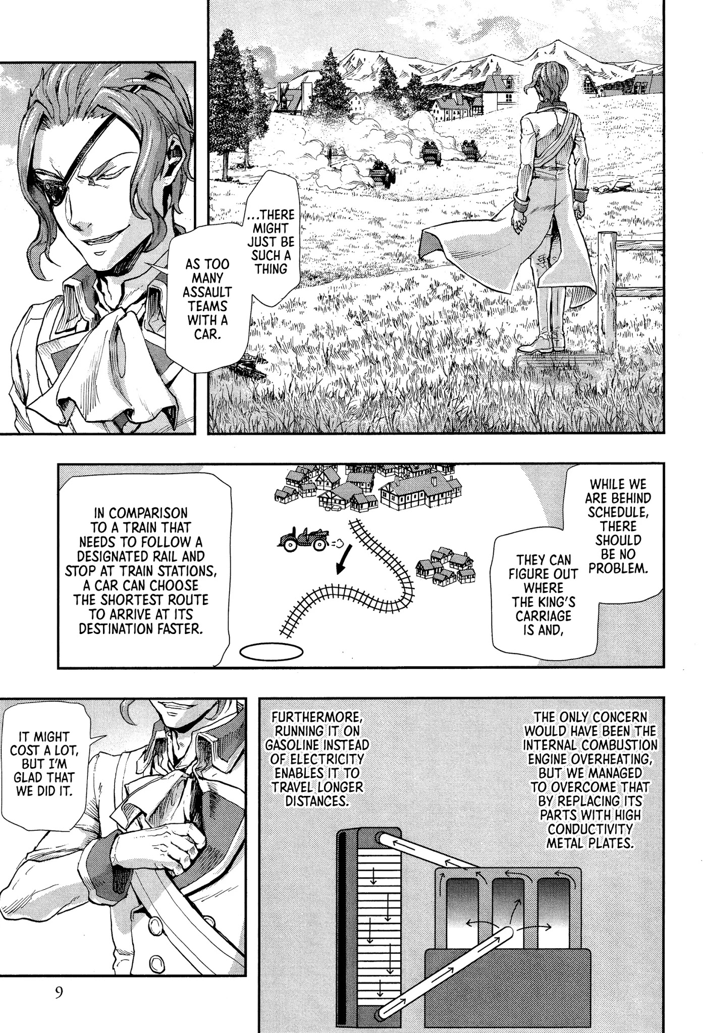 Gunka no Baltzar Chapter 69 page 9 - Chapter 69