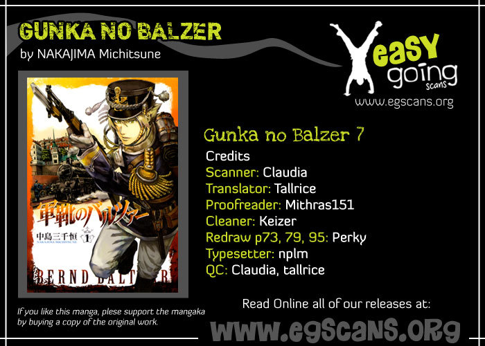 Gunka no Baltzar Chapter 7 page 1 - Chapter 7: An Old Friend
