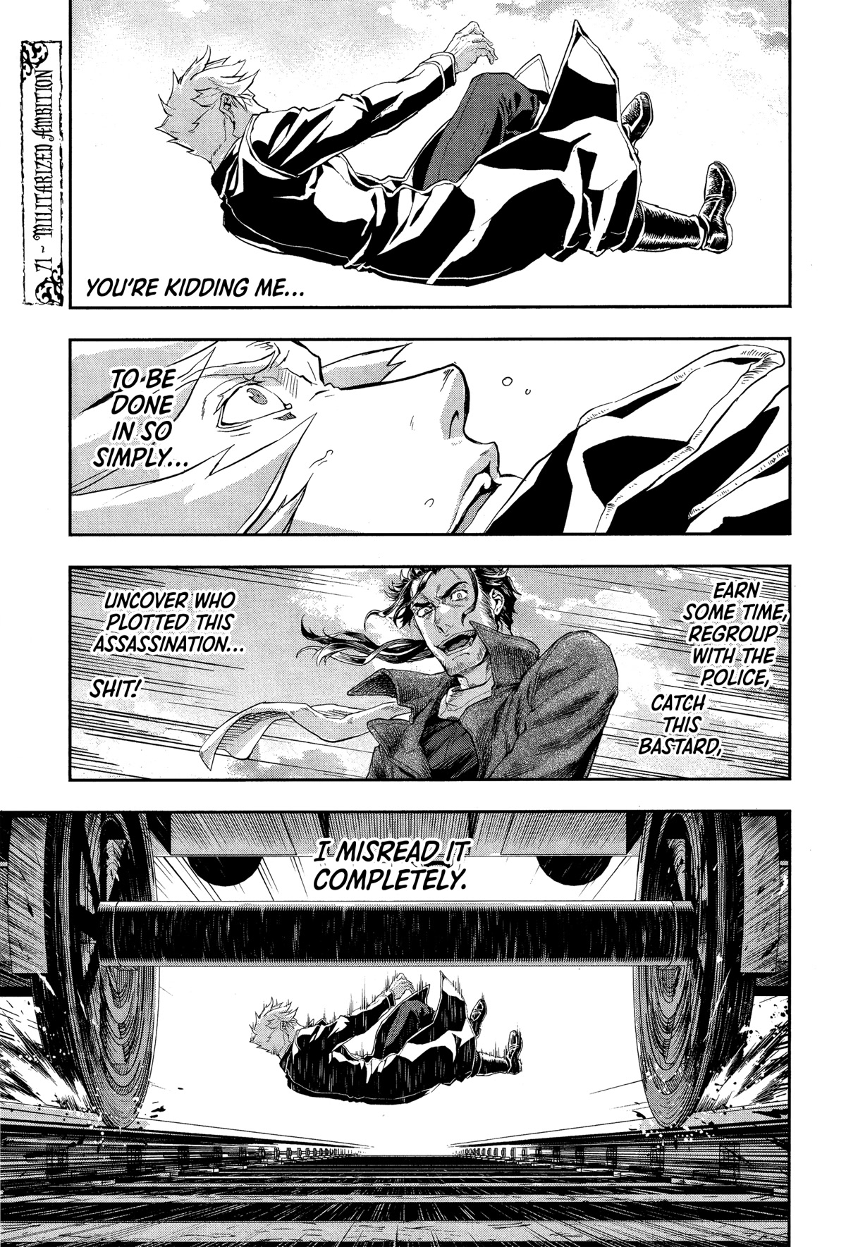 Gunka no Baltzar Chapter 71 page 1 - Chapter 71: Militarized ambition