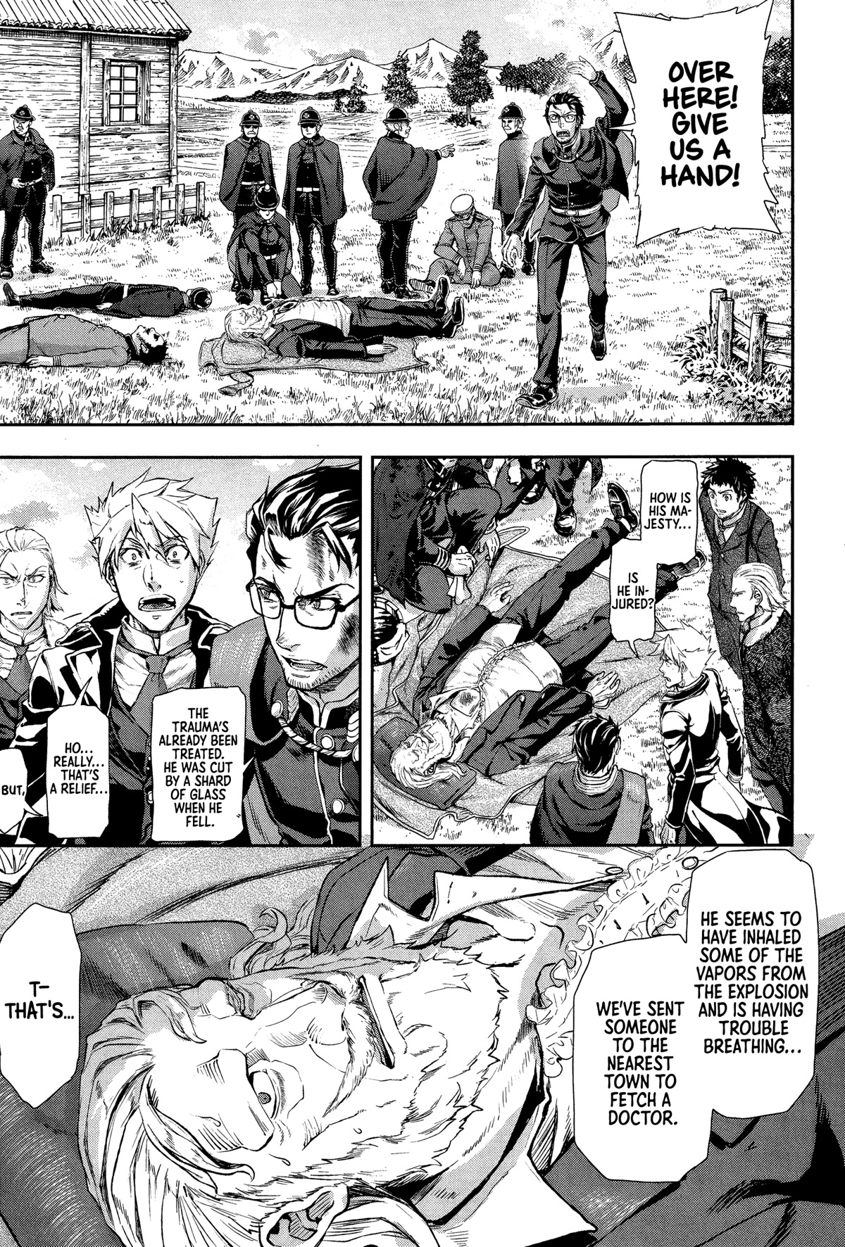Gunka no Baltzar Chapter 71 page 18 - Chapter 71: Militarized ambition