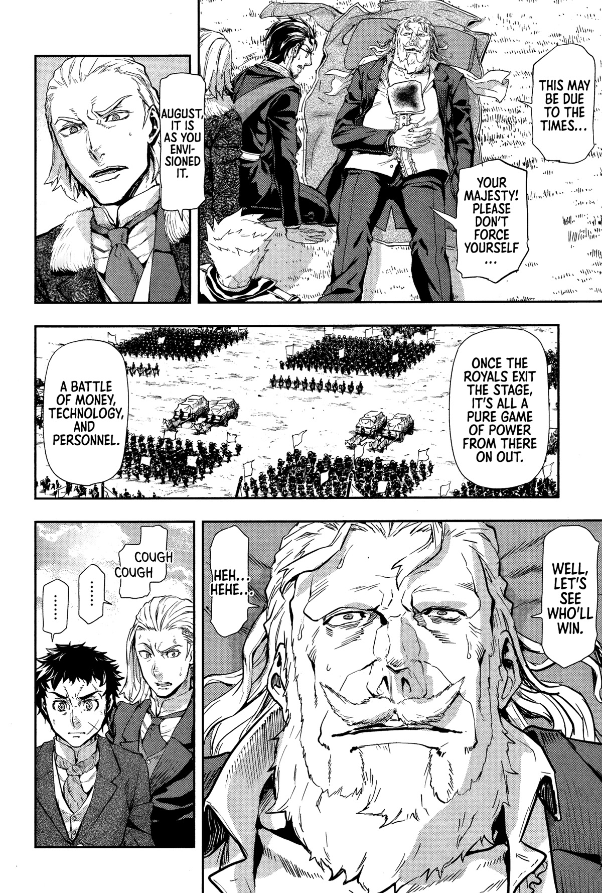 Gunka no Baltzar Chapter 71 page 19 - Chapter 71: Militarized ambition
