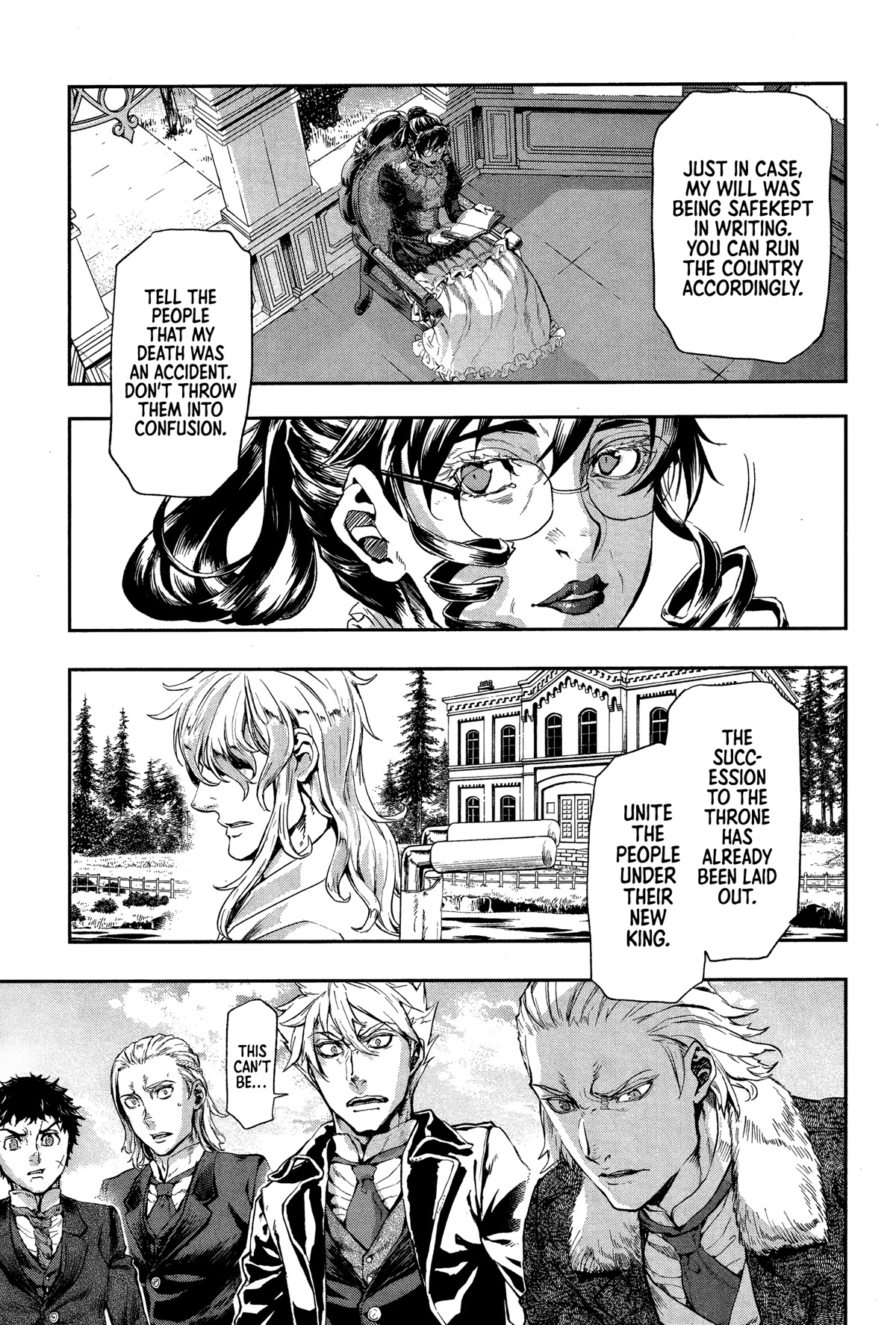 Gunka no Baltzar Chapter 71 page 22 - Chapter 71: Militarized ambition