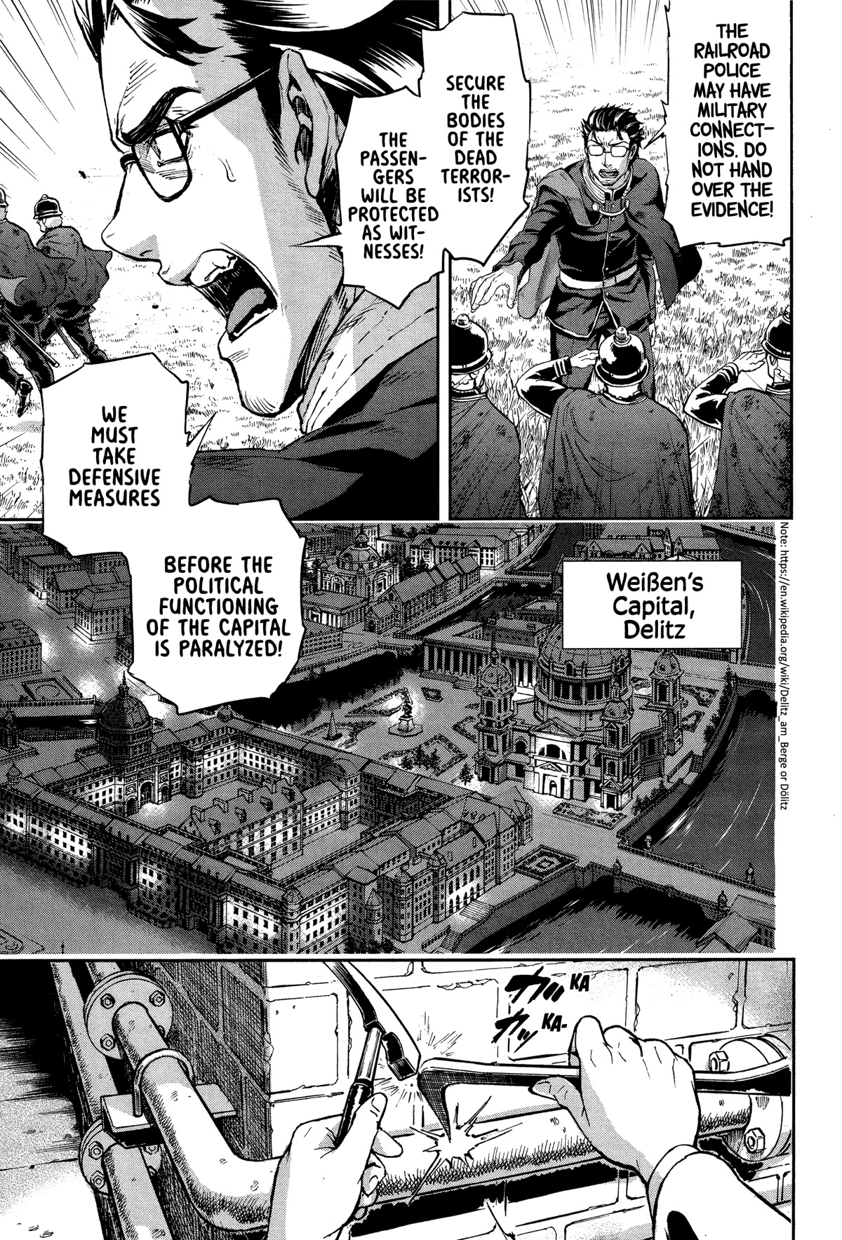 Gunka no Baltzar Chapter 71 page 24 - Chapter 71: Militarized ambition