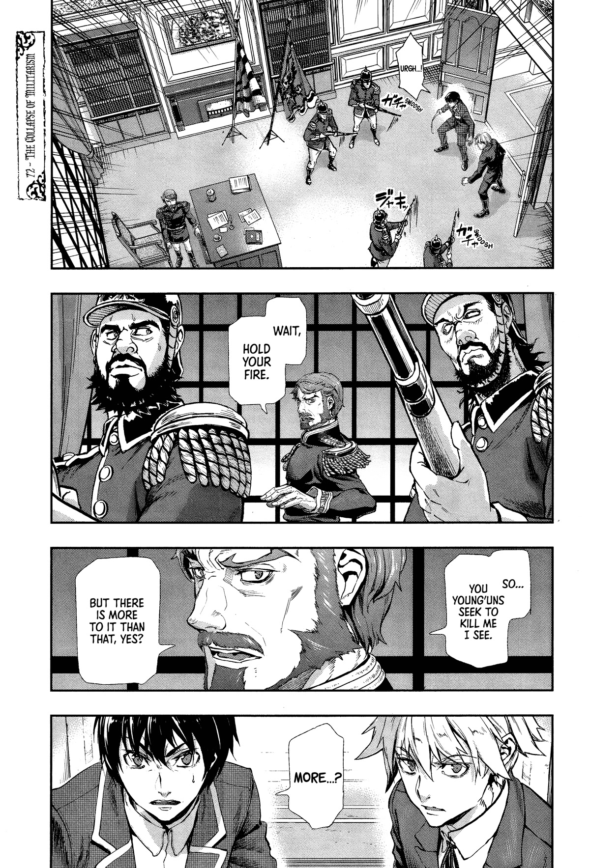 Gunka no Baltzar Chapter 72 page 1 - Chapter 72: The collapse of Militarism