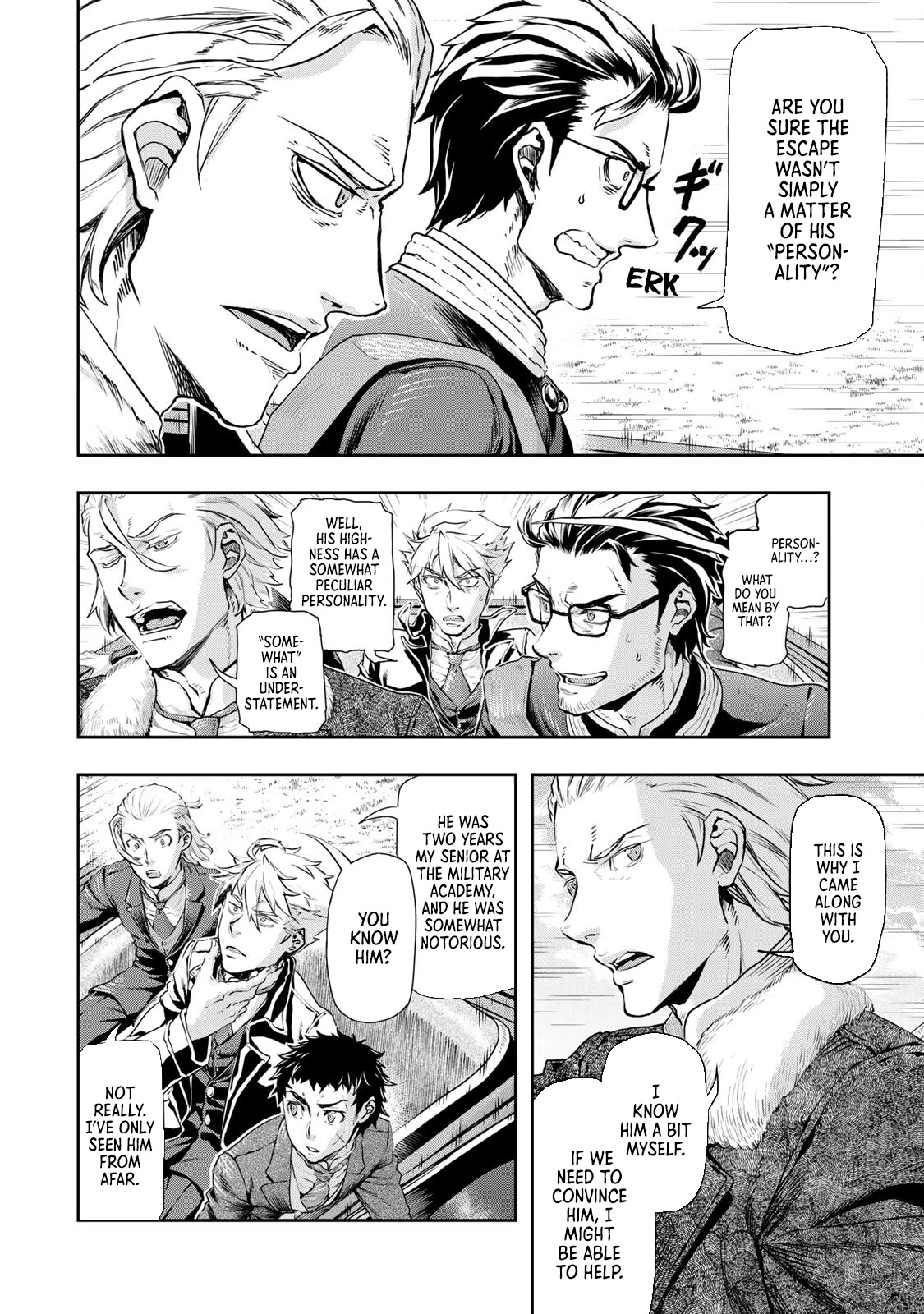Gunka no Baltzar Chapter 73 page 10 - Chapter 73: Chase the prince