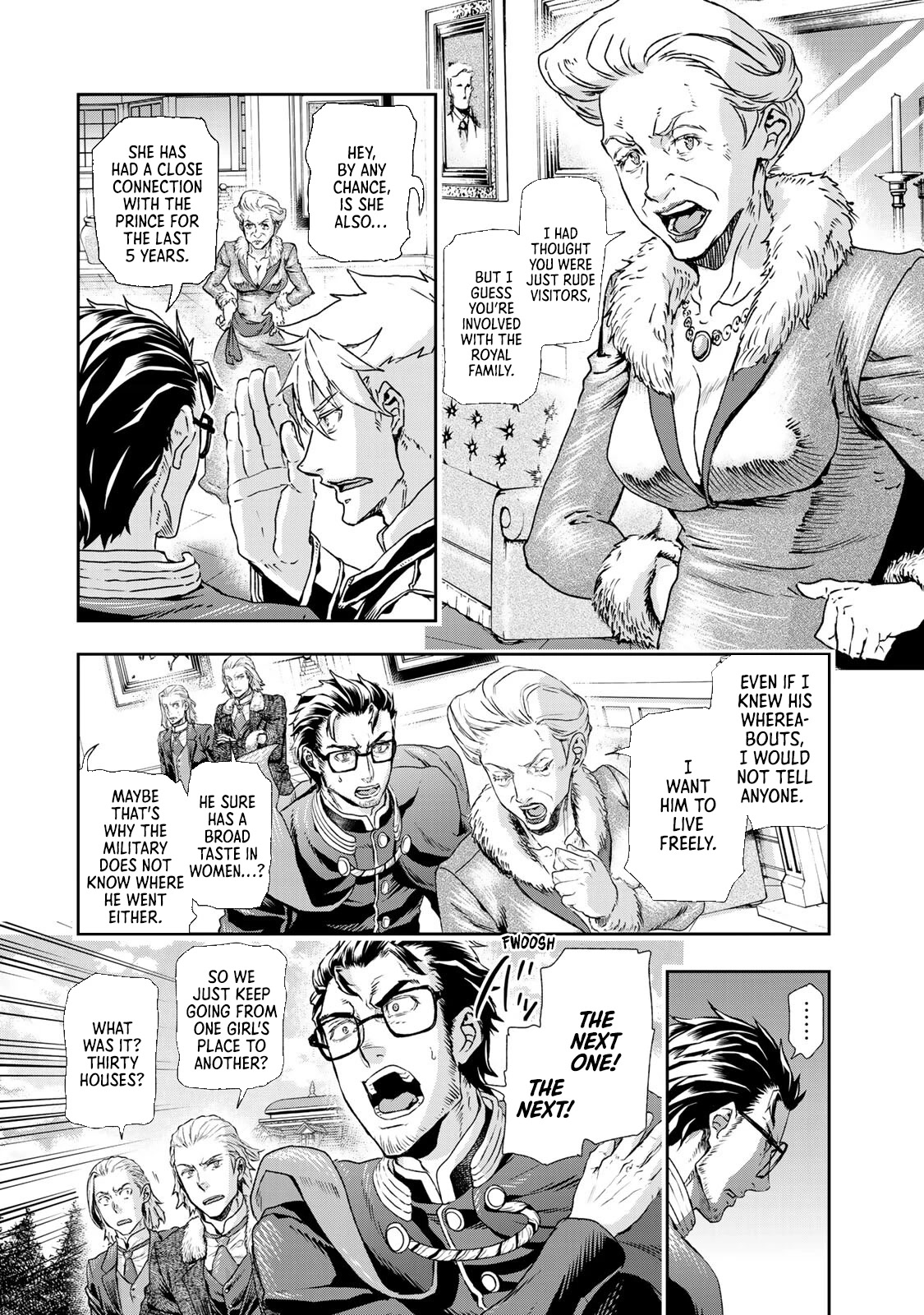 Gunka no Baltzar Chapter 73 page 16 - Chapter 73: Chase the prince