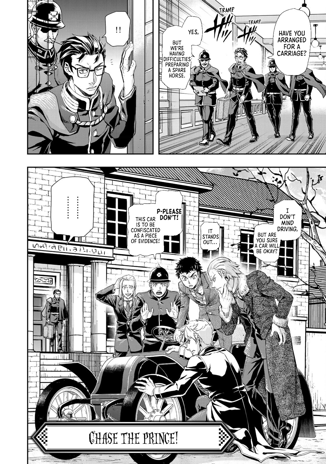 Gunka no Baltzar Chapter 73 page 4 - Chapter 73: Chase the prince