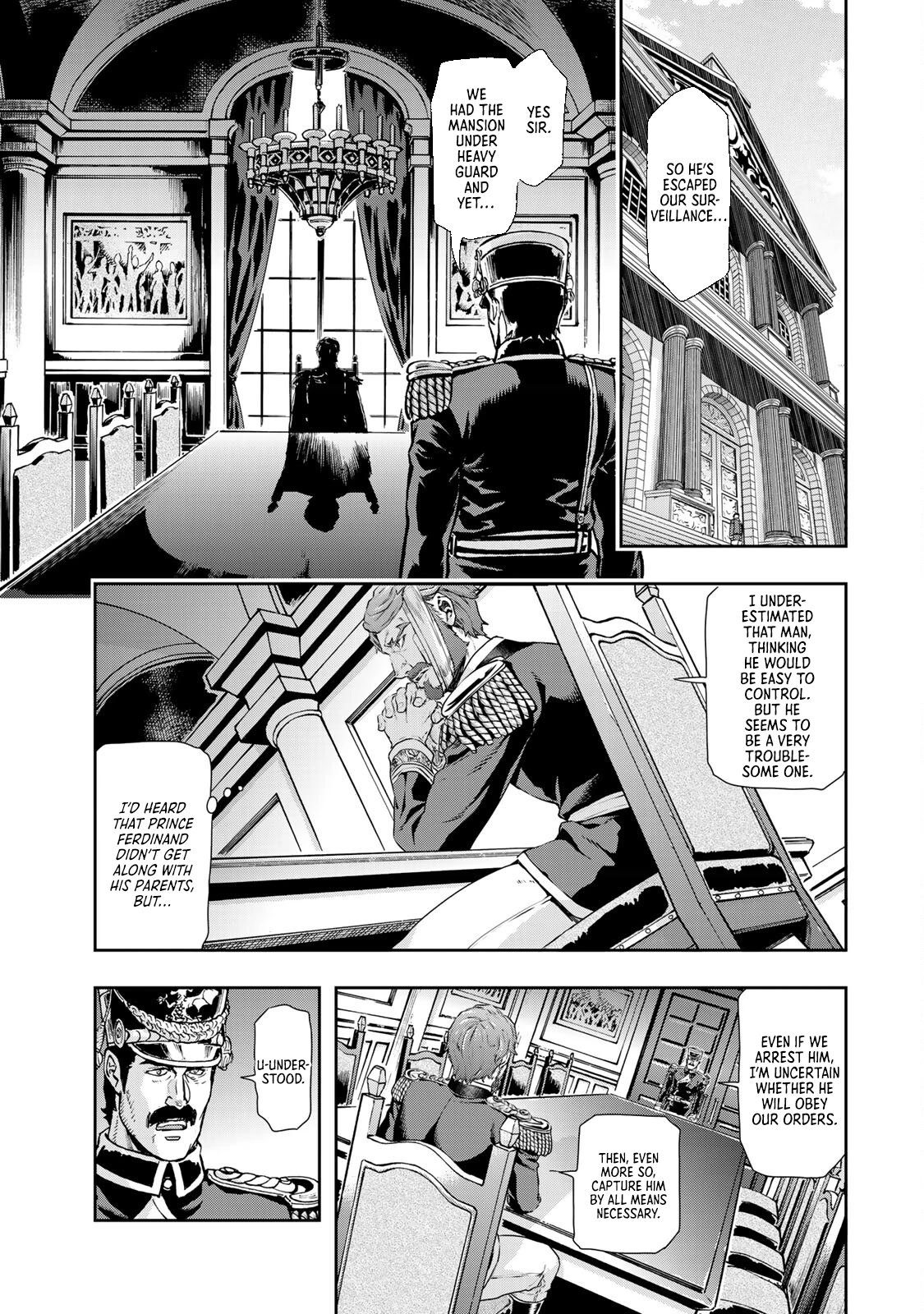 Gunka no Baltzar Chapter 73 page 7 - Chapter 73: Chase the prince