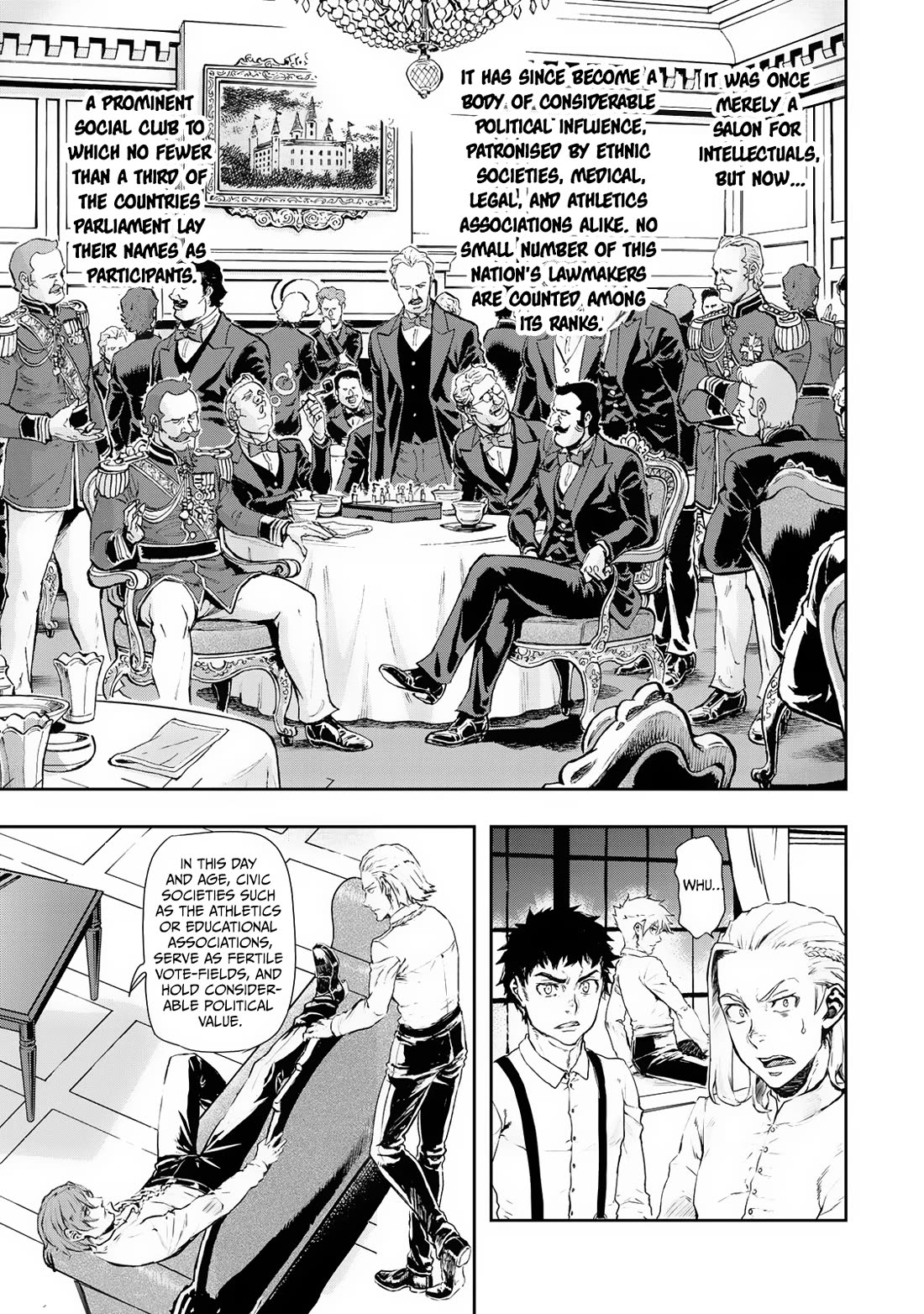 Gunka no Baltzar Chapter 75 page 11 - Chapter 75: One Who Moves History