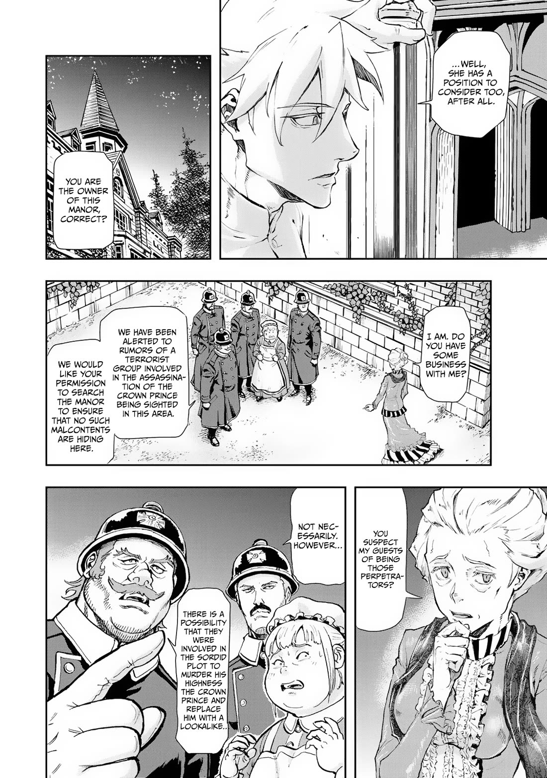 Gunka no Baltzar Chapter 75 page 14 - Chapter 75: One Who Moves History