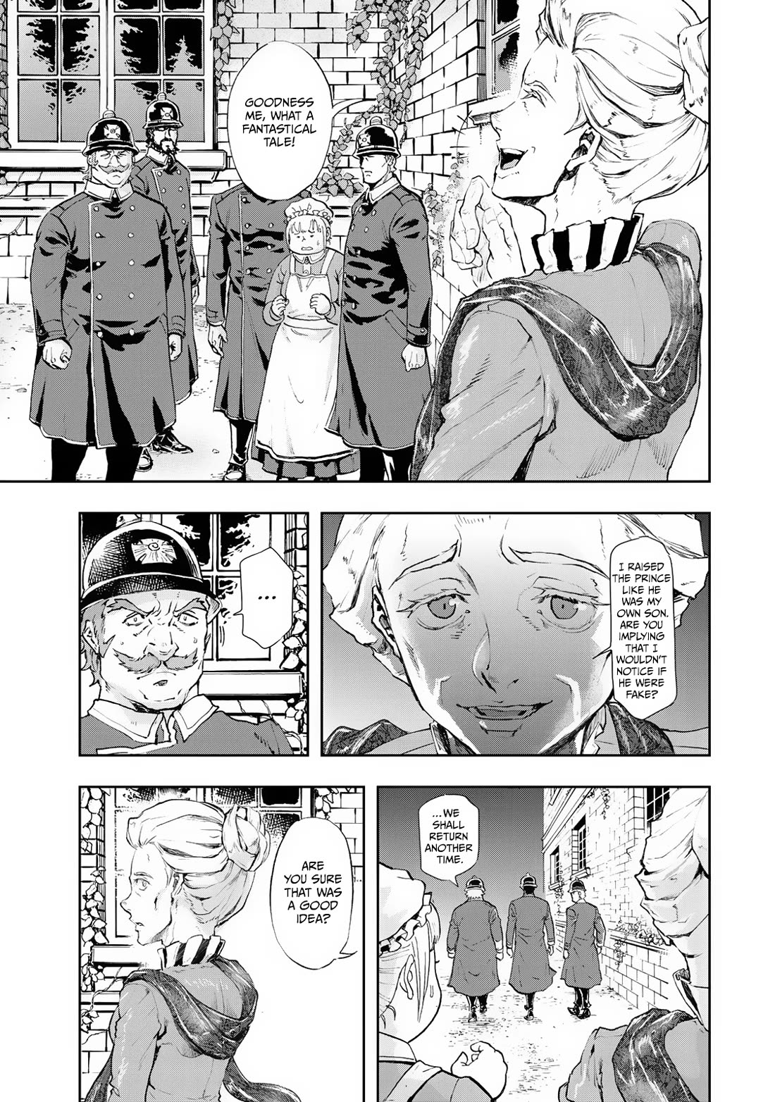 Gunka no Baltzar Chapter 75 page 15 - Chapter 75: One Who Moves History