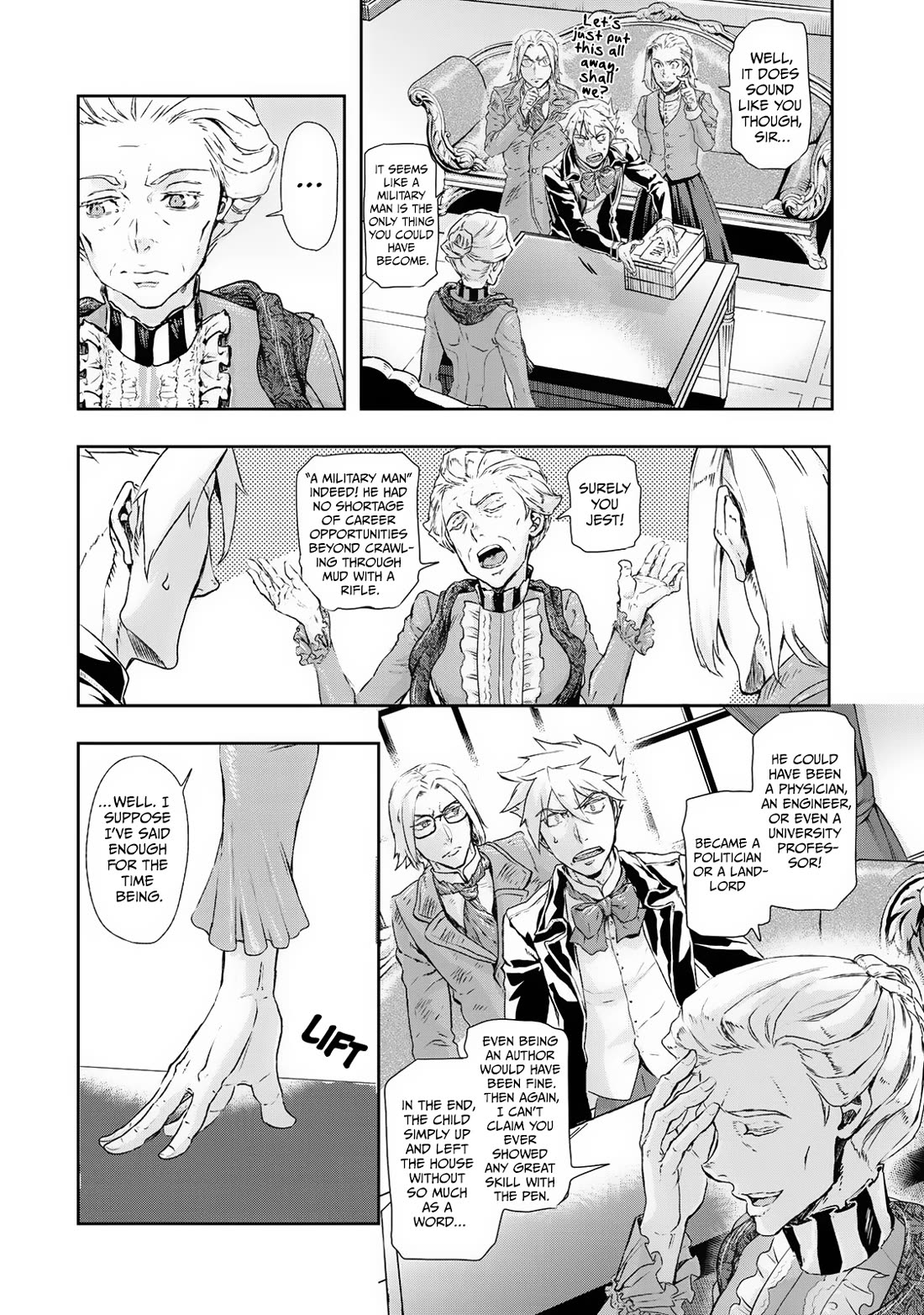 Gunka no Baltzar Chapter 75 page 6 - Chapter 75: One Who Moves History